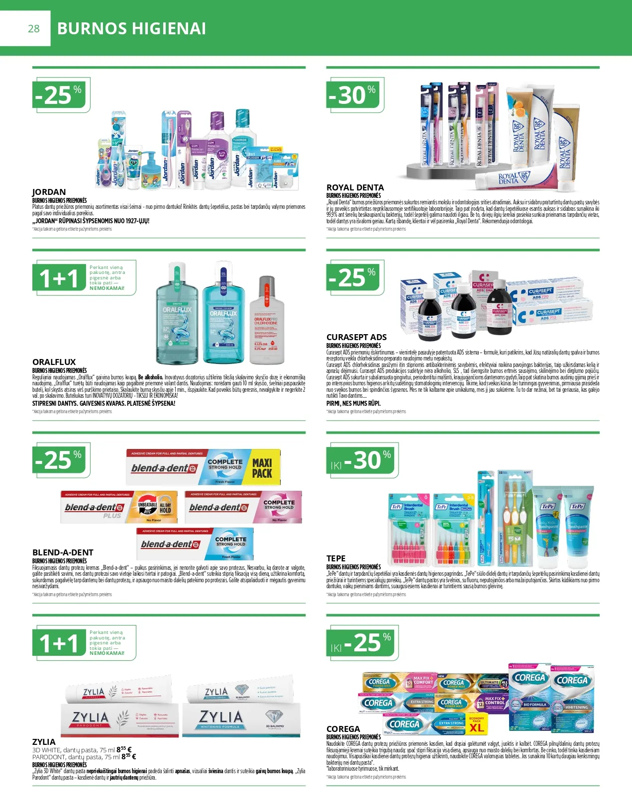 NORFA VAISTINĖ akcijų ir nuolaidų leidinys nuo 2025.12.01 iki 2025.12.31 - 28