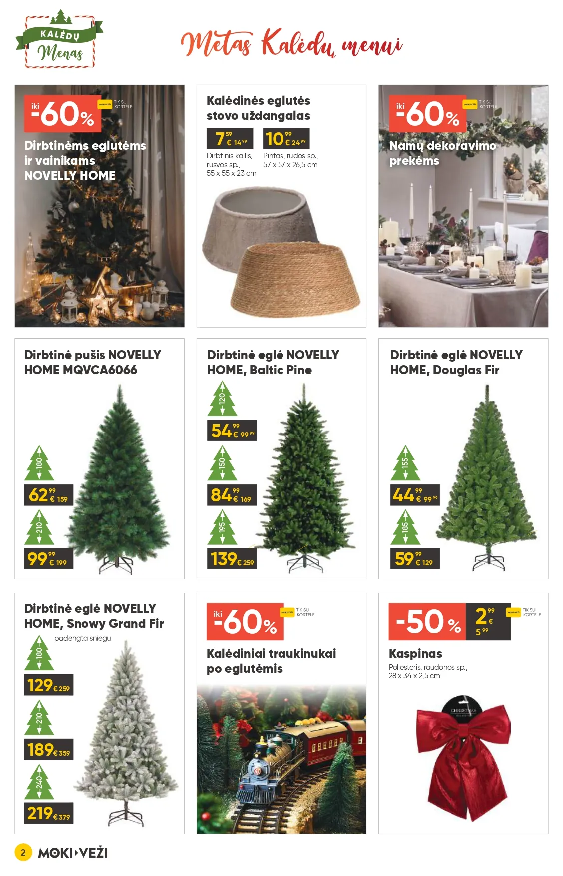 MOKI VEŽI akcijų ir nuolaidų leidinys Nr. 13 nuo 2025.12.11 iki 2026.01.06