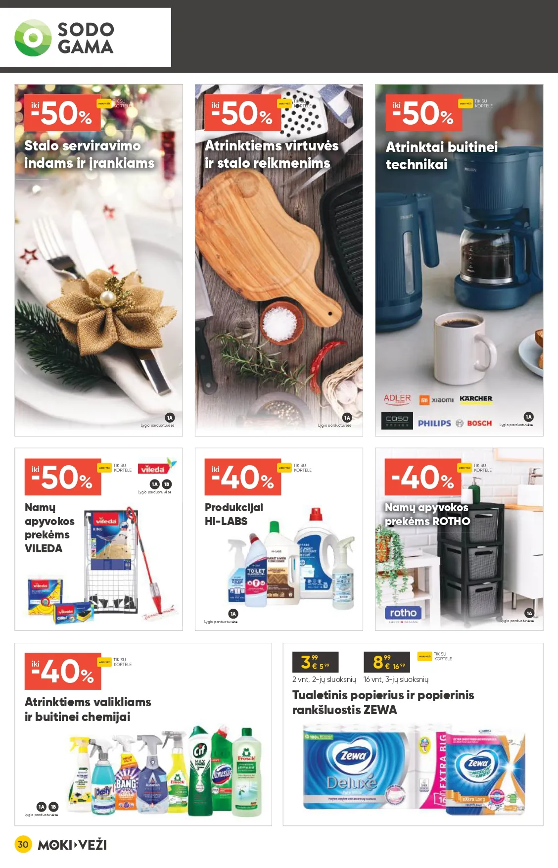 MOKI VEŽI akcijų ir nuolaidų leidinys Nr. 13 nuo 2025.12.11 iki 2026.01.06