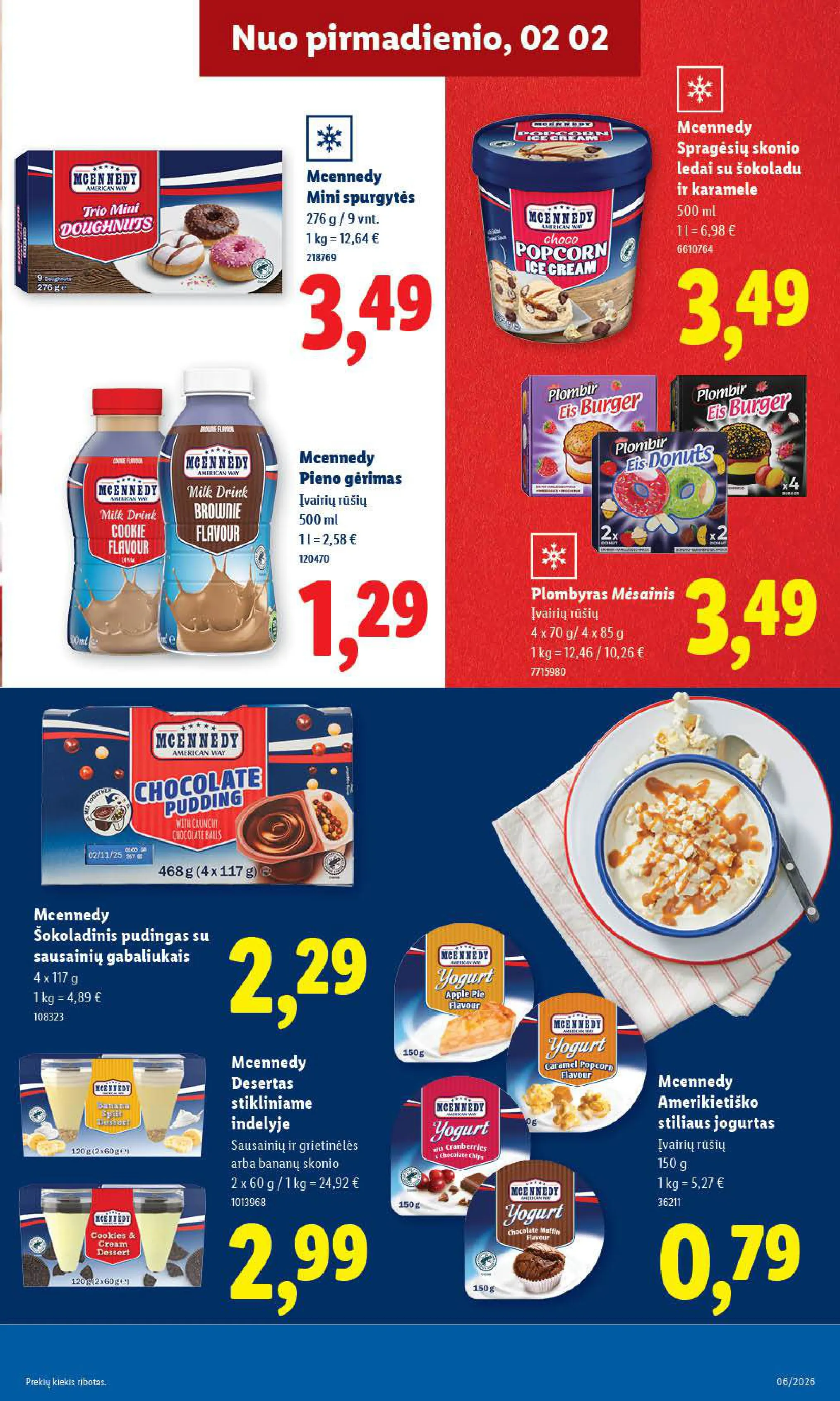 LIDL akcijų ir nuolaidų leidinys Nr. 6 nuo 2026.02.02 iki 2026.02.08 - 13