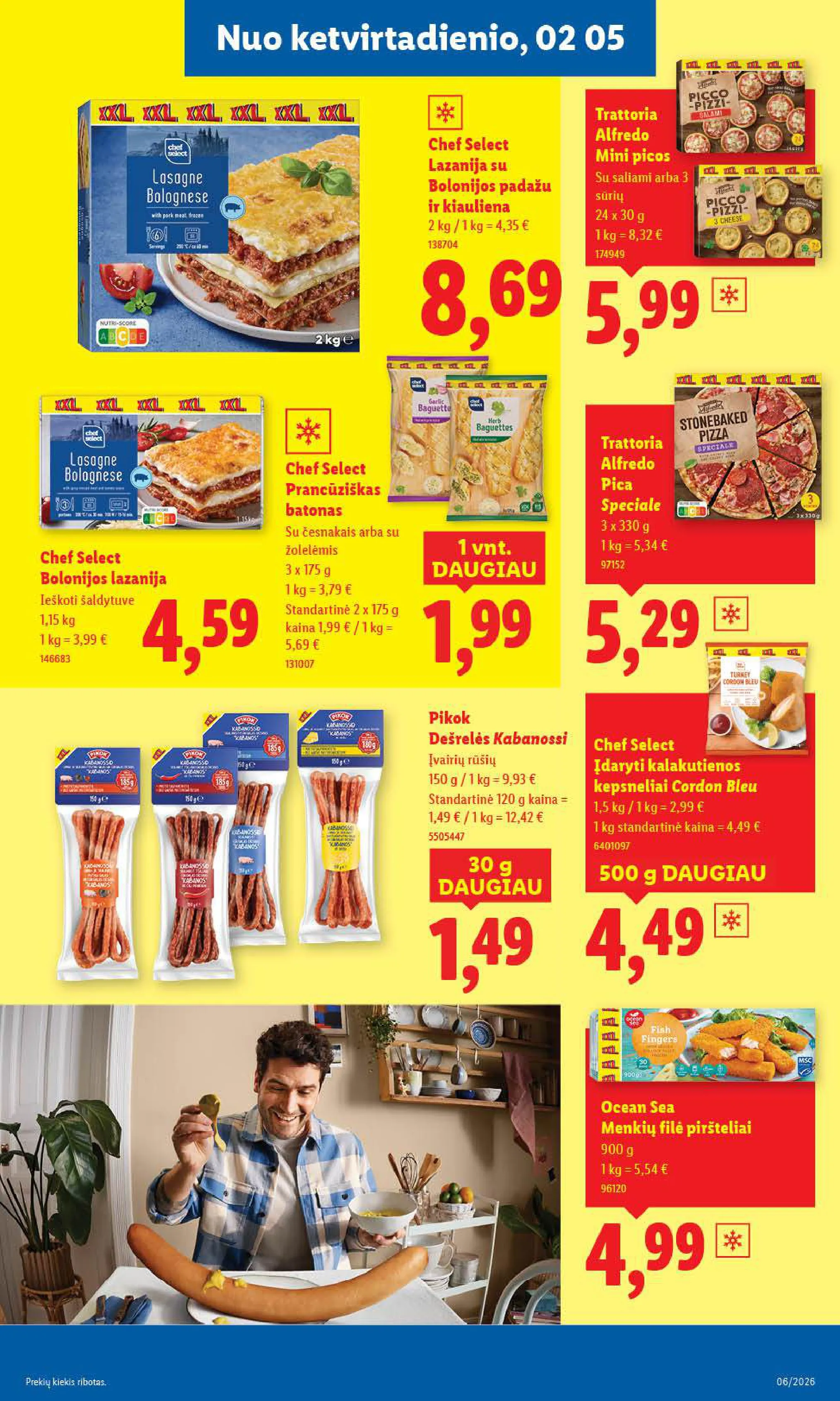 LIDL akcijų ir nuolaidų leidinys Nr. 6 nuo 2026.02.02 iki 2026.02.08 - 23