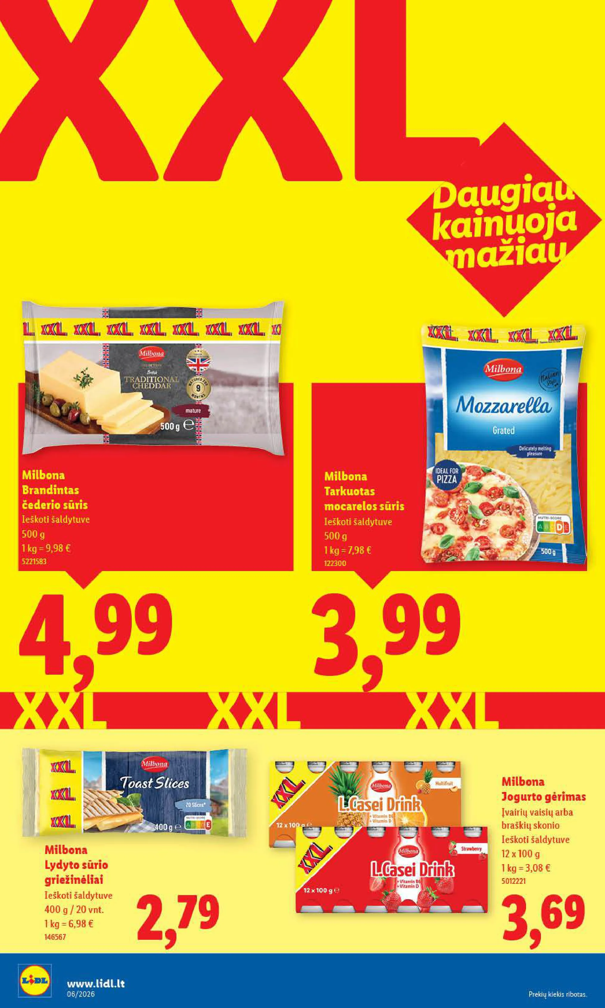 LIDL akcijų ir nuolaidų leidinys Nr. 6 nuo 2026.02.02 iki 2026.02.08 - 24