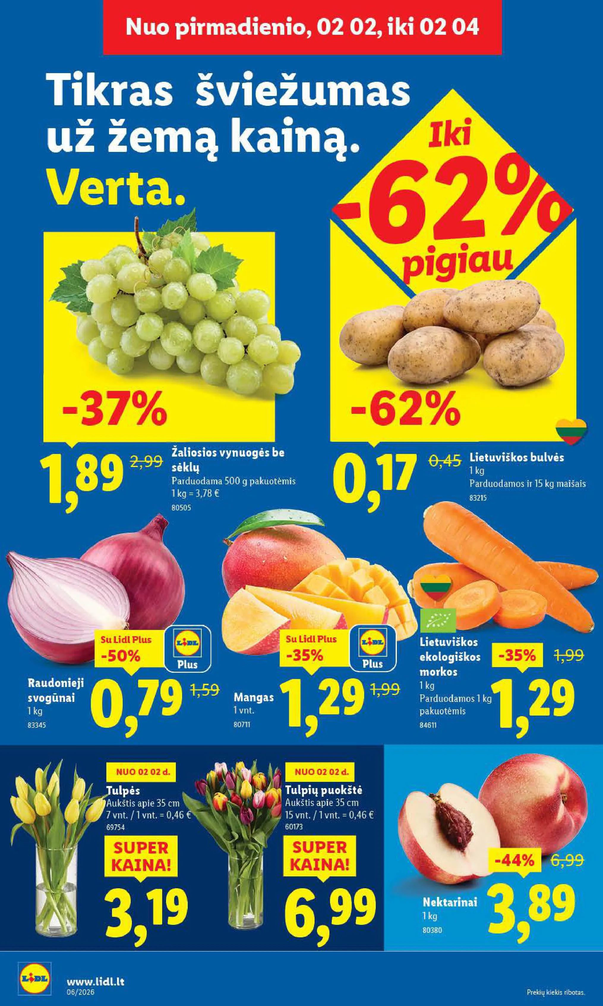LIDL akcijų ir nuolaidų leidinys Nr. 6 nuo 2026.02.02 iki 2026.02.08 - 4
