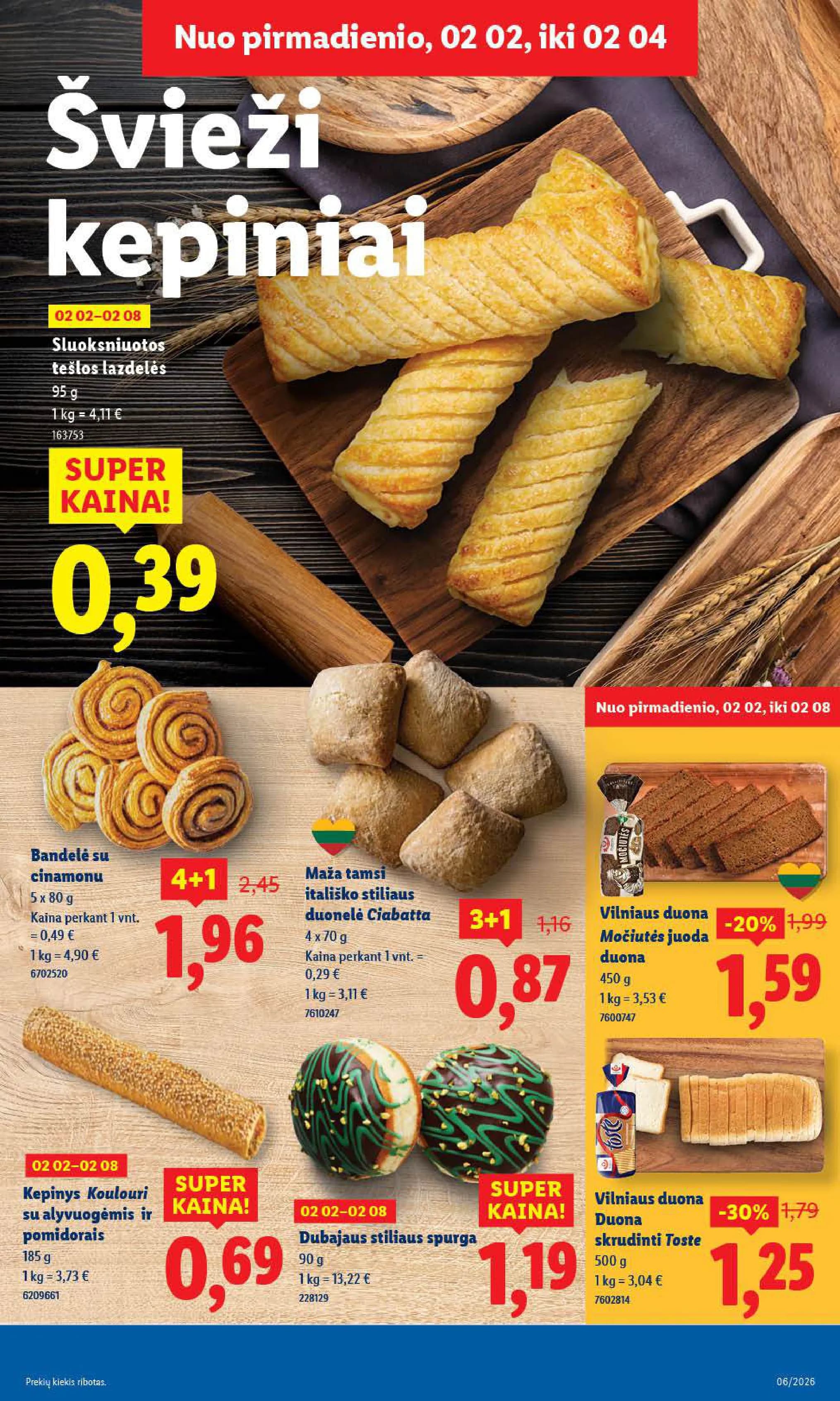 LIDL akcijų ir nuolaidų leidinys Nr. 6 nuo 2026.02.02 iki 2026.02.08 - 5