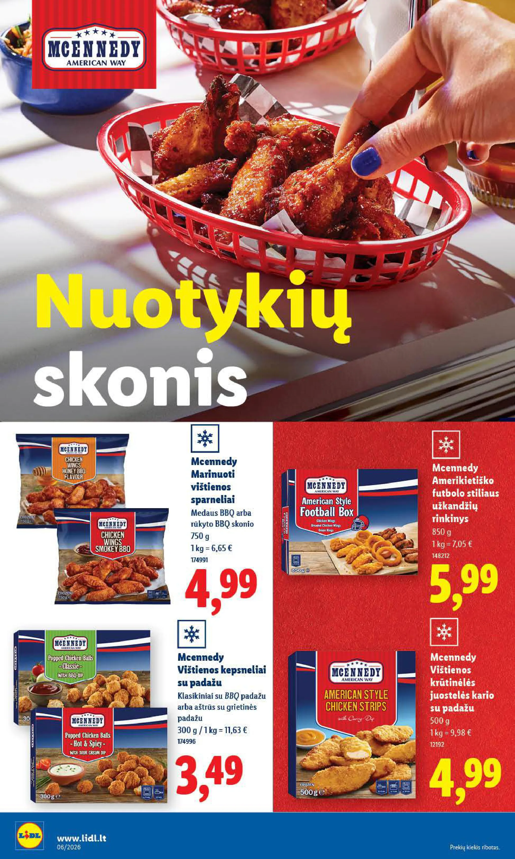 LIDL akcijų ir nuolaidų leidinys Nr. 6 nuo 2026.02.02 iki 2026.02.08 - 8