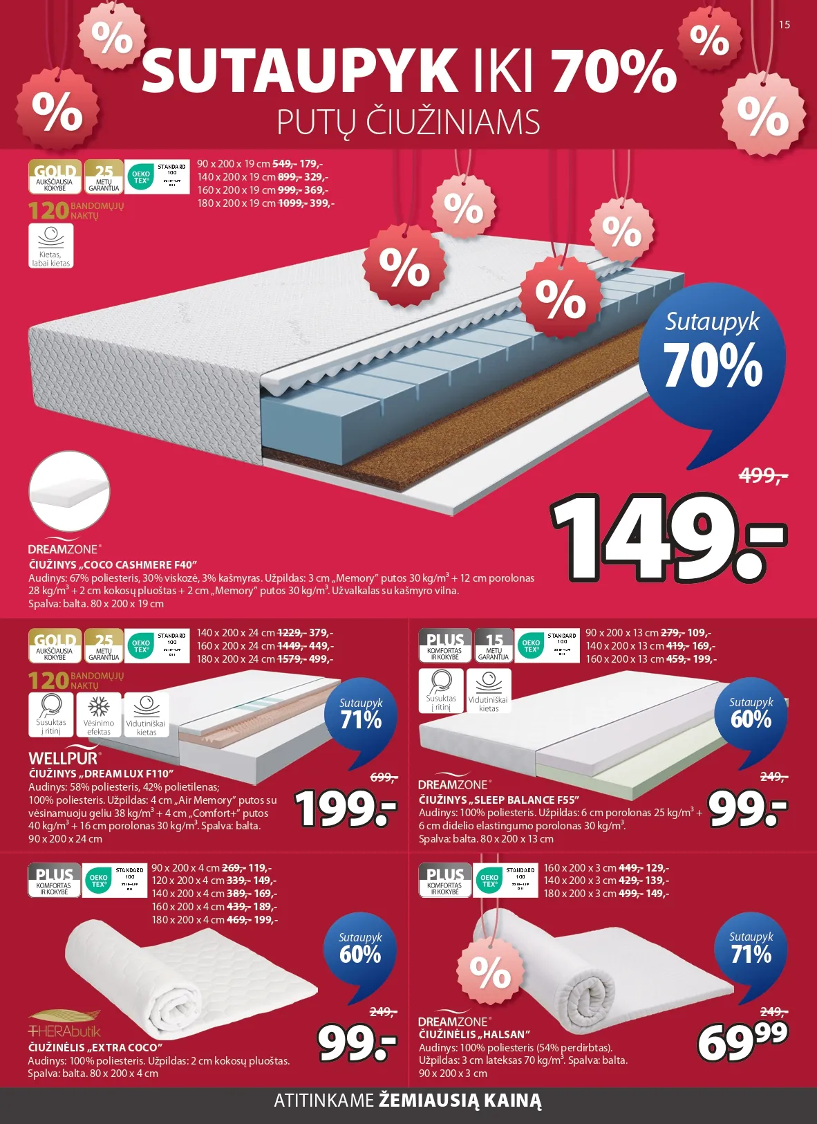 JYSK akcijų ir nuolaidų leidinys nuo 2026.01.06 iki 2026.01.19