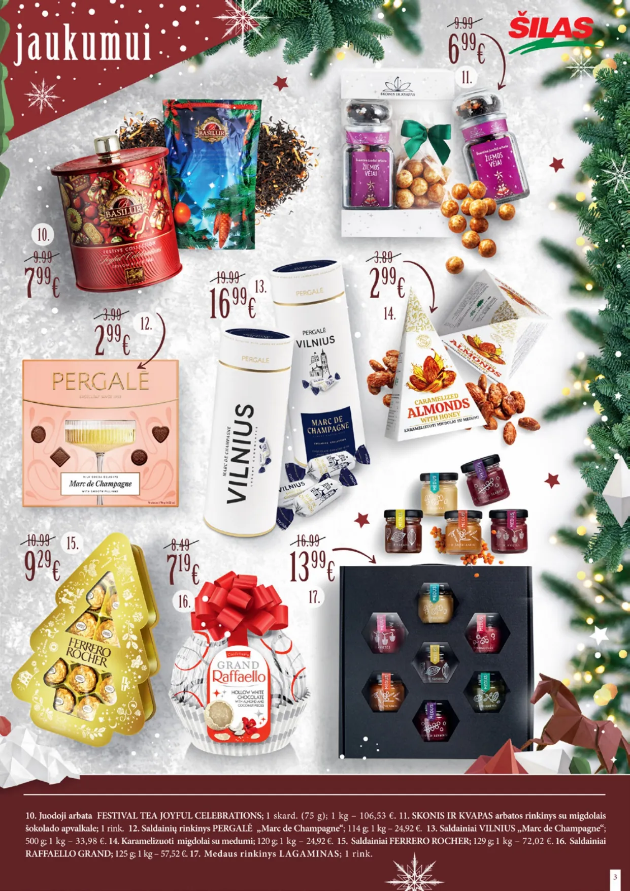 ŠILAS šventinis akcijų ir nuolaidų leidinys "Magiškos Kalėdos" nuo 2025.12.03 iki 2026.01.06 - 3
