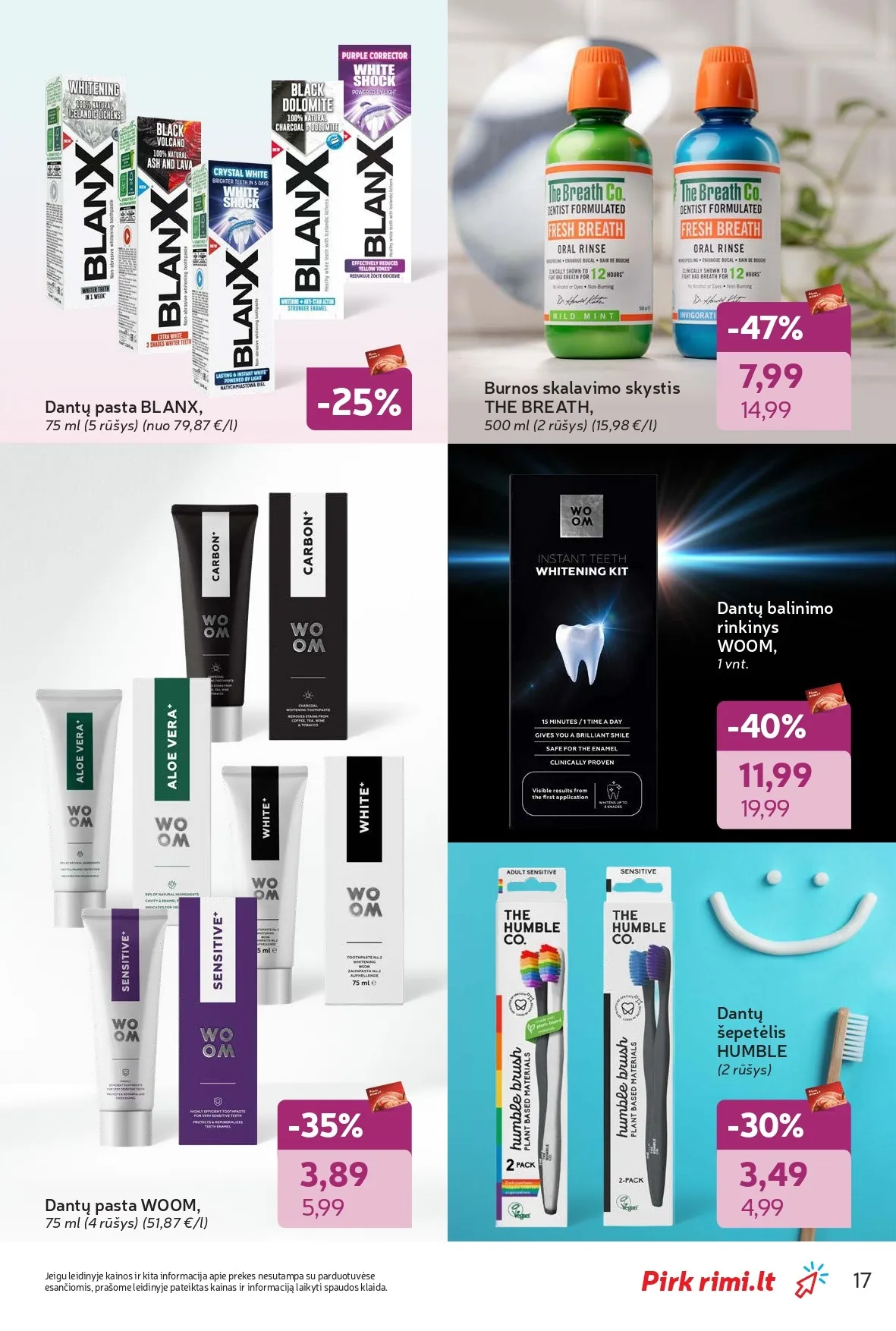 Naujas RIMI akcijų ir nuolaidų leidinys "Grožio šventė" nuo 2026.02.03 iki 2026.03.02 - 17