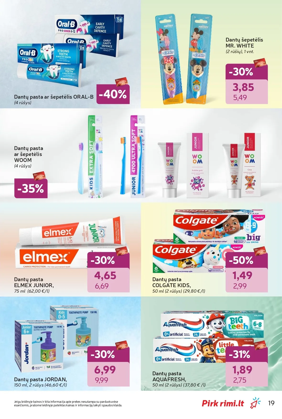 Naujas RIMI akcijų ir nuolaidų leidinys "Grožio šventė" nuo 2026.02.03 iki 2026.03.02 - 19