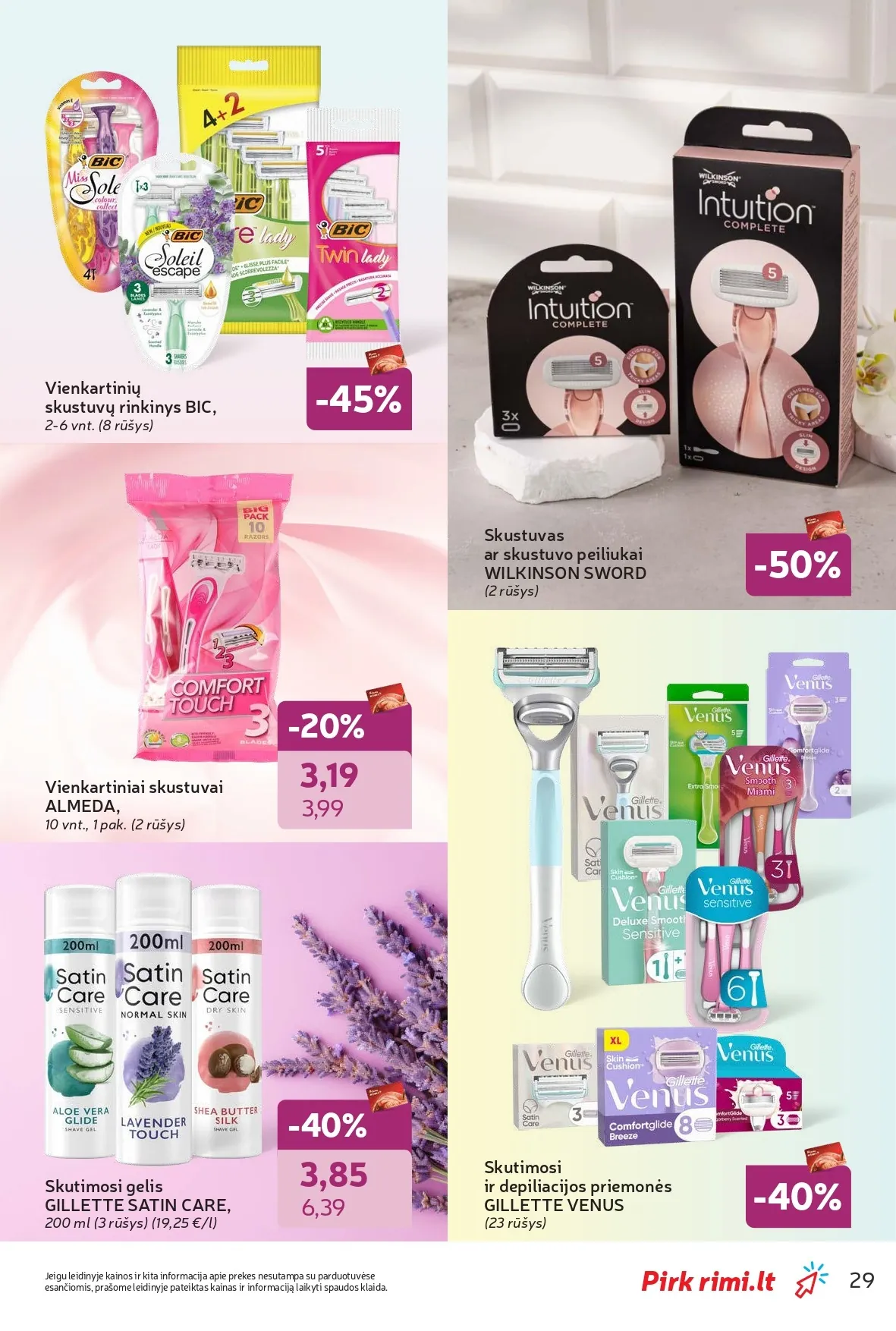 Naujas RIMI akcijų ir nuolaidų leidinys "Grožio šventė" nuo 2026.02.03 iki 2026.03.02 - 29