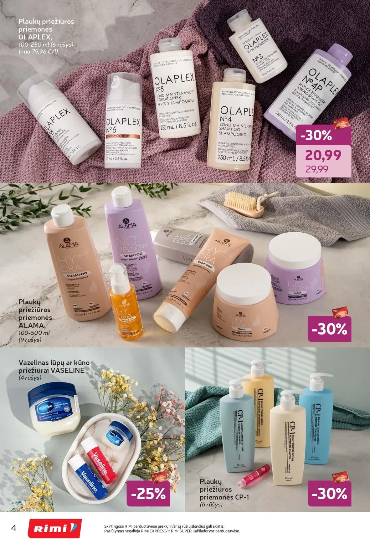 Naujas RIMI akcijų ir nuolaidų leidinys "Grožio šventė" nuo 2026.02.03 iki 2026.03.02 - 4