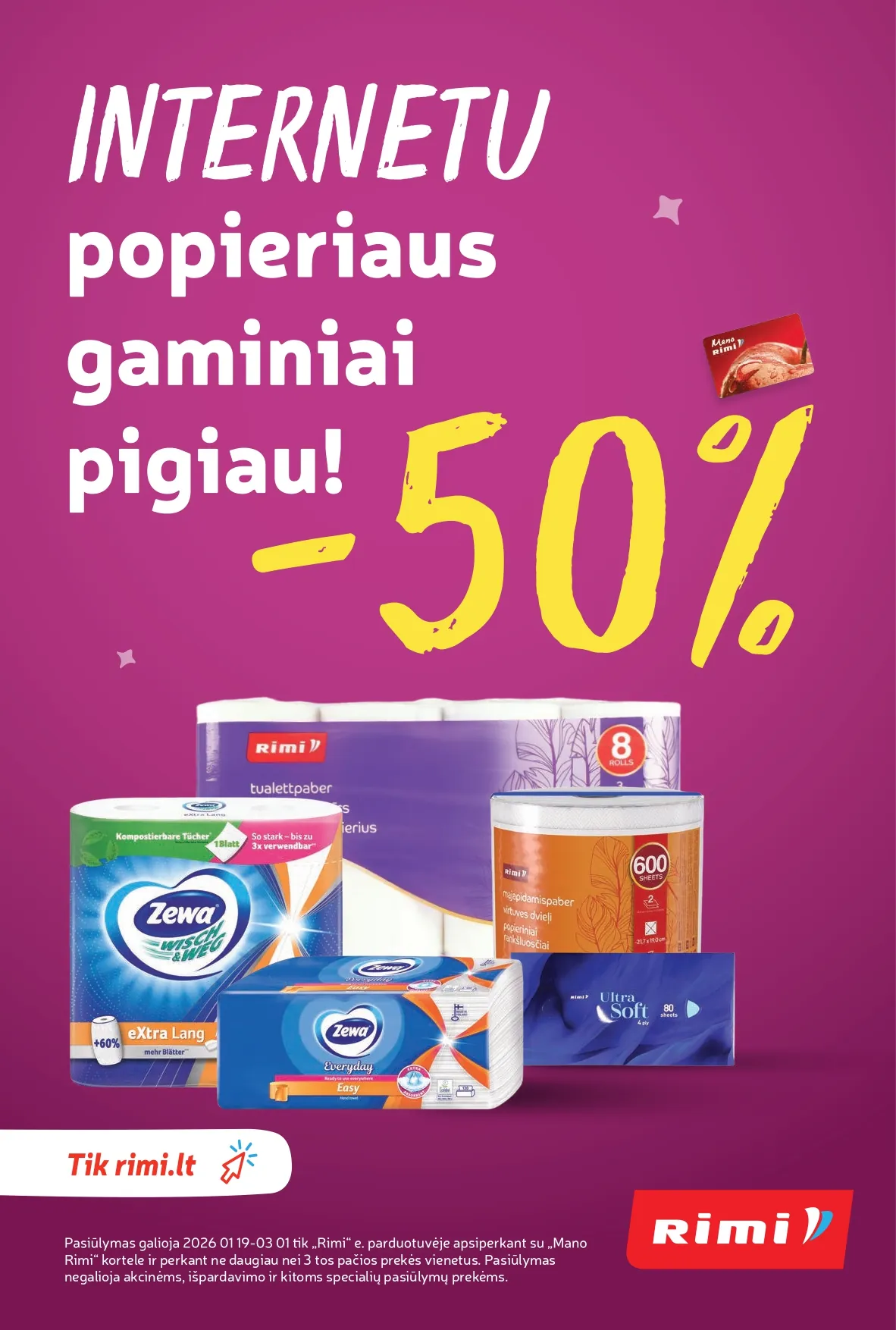 Naujas RIMI akcijų ir nuolaidų leidinys "Grožio šventė" nuo 2026.02.03 iki 2026.03.02 - 40