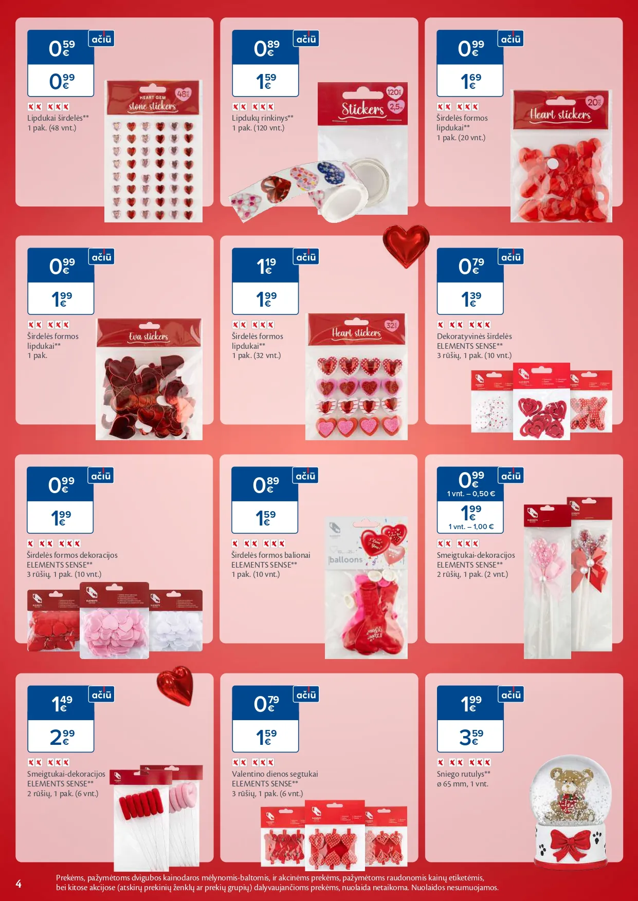 MAXIMA akcijų ir nuolaidų leidinys "Valentino menuo" nuo 2026.01.22 iki 2026.02.16 - 4