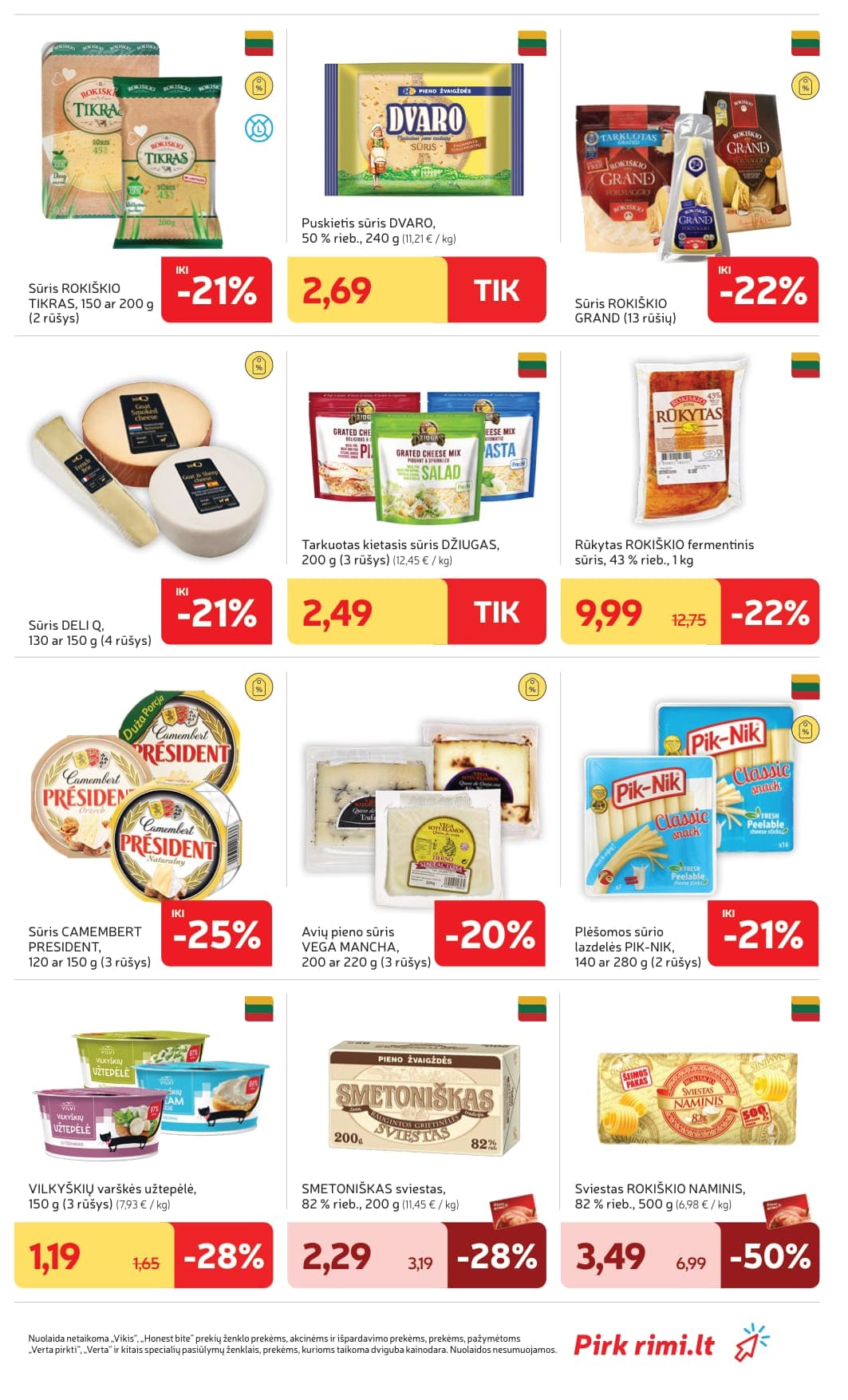 RIMI akcijų ir nuolaidų leidinys Nr. 7 nuo 2026.02.10 iki 2026.02.16 - 25