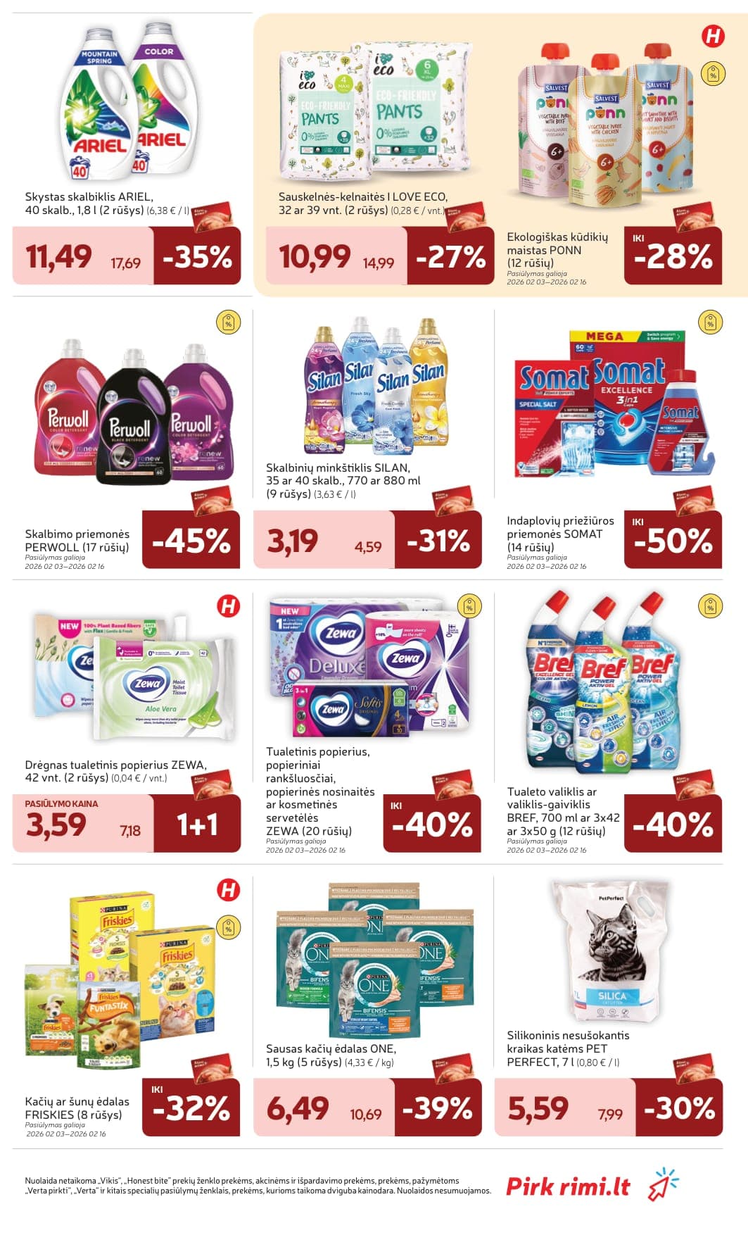 RIMI akcijų ir nuolaidų leidinys Nr. 7 nuo 2026.02.10 iki 2026.02.16 - 33