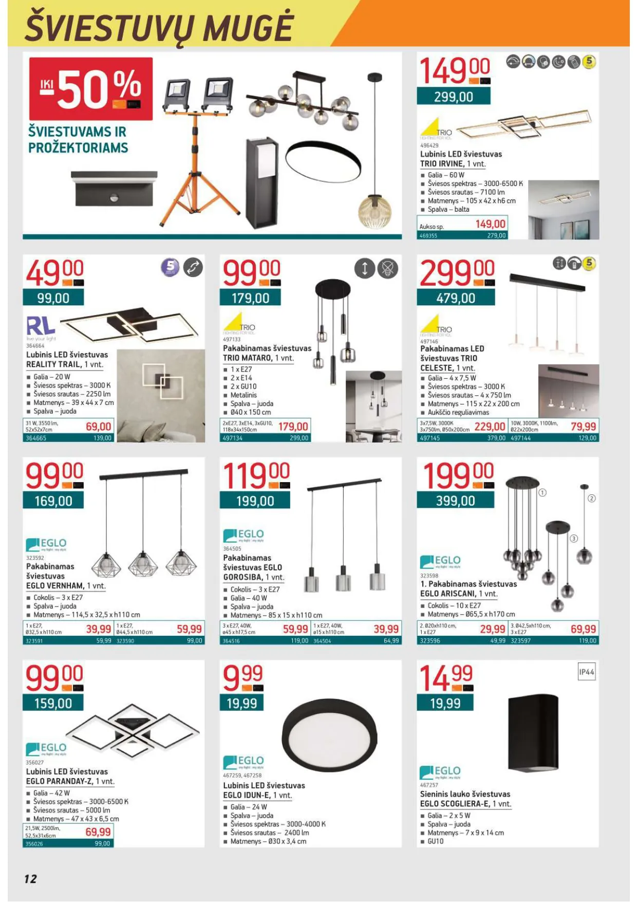 ERMITAŽAS akcijų ir nuolaidų leidinys Nr. 2 nuo 2026.02.02 iki 2026.03.01 - 12