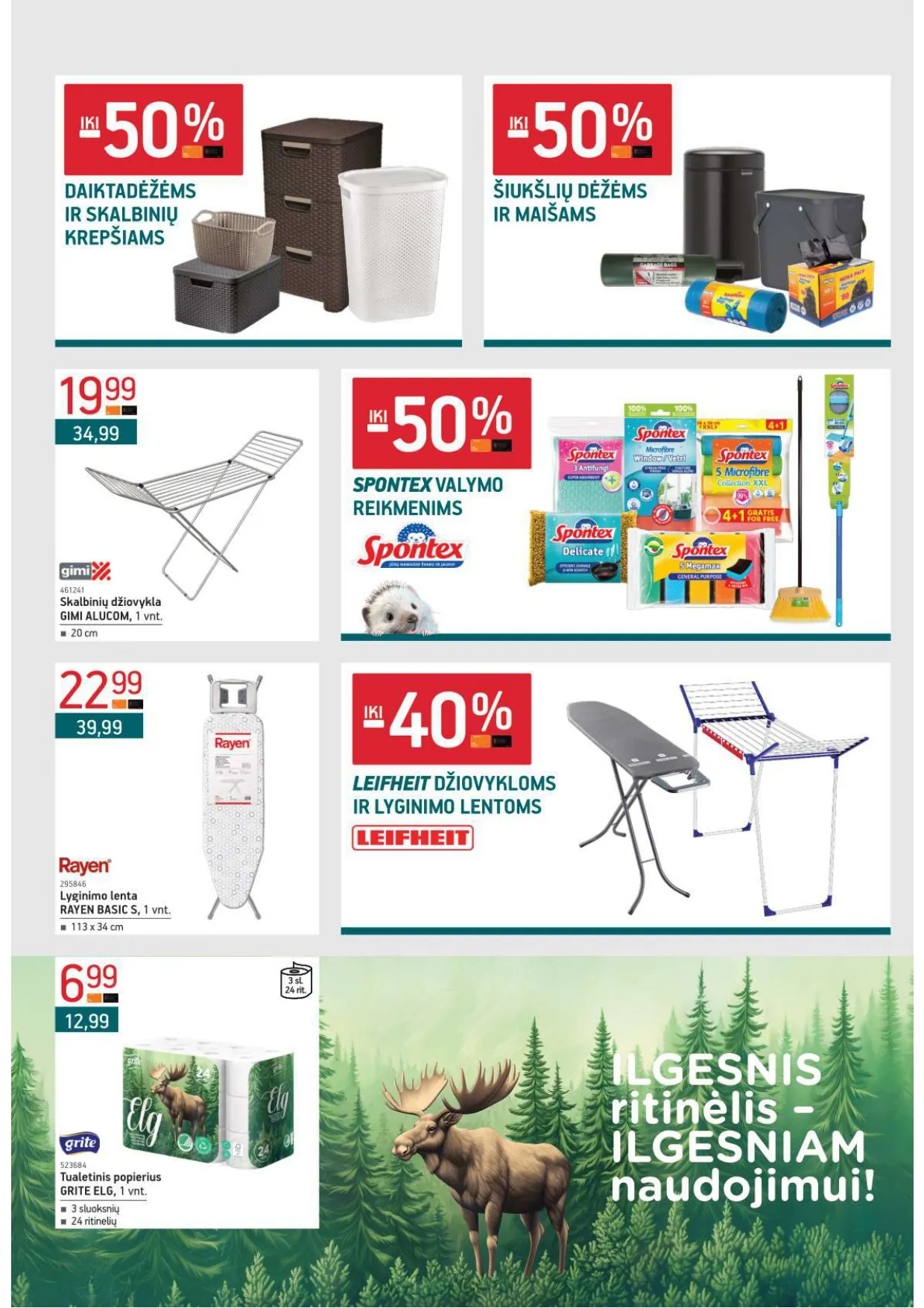 ERMITAŽAS akcijų ir nuolaidų leidinys Nr. 2 nuo 2026.02.02 iki 2026.03.01