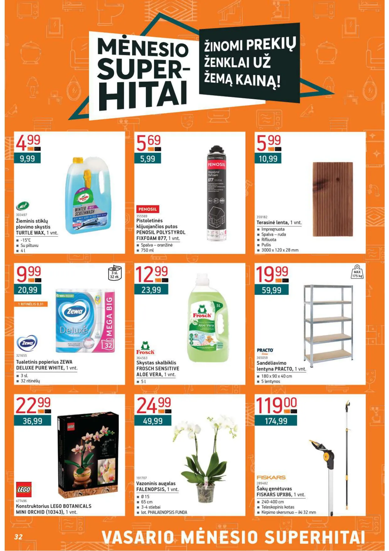 ERMITAŽAS akcijų ir nuolaidų leidinys Nr. 2 nuo 2026.02.02 iki 2026.03.01 - 32