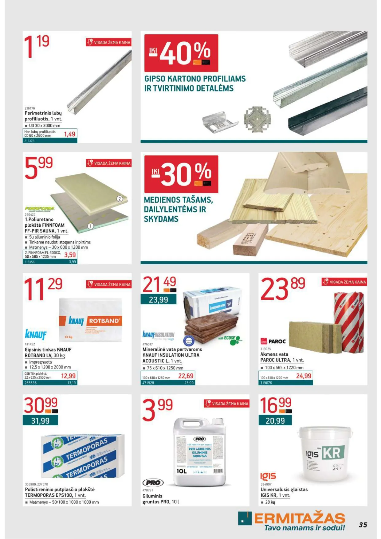 ERMITAŽAS akcijų ir nuolaidų leidinys Nr. 2 nuo 2026.02.02 iki 2026.03.01 - 35