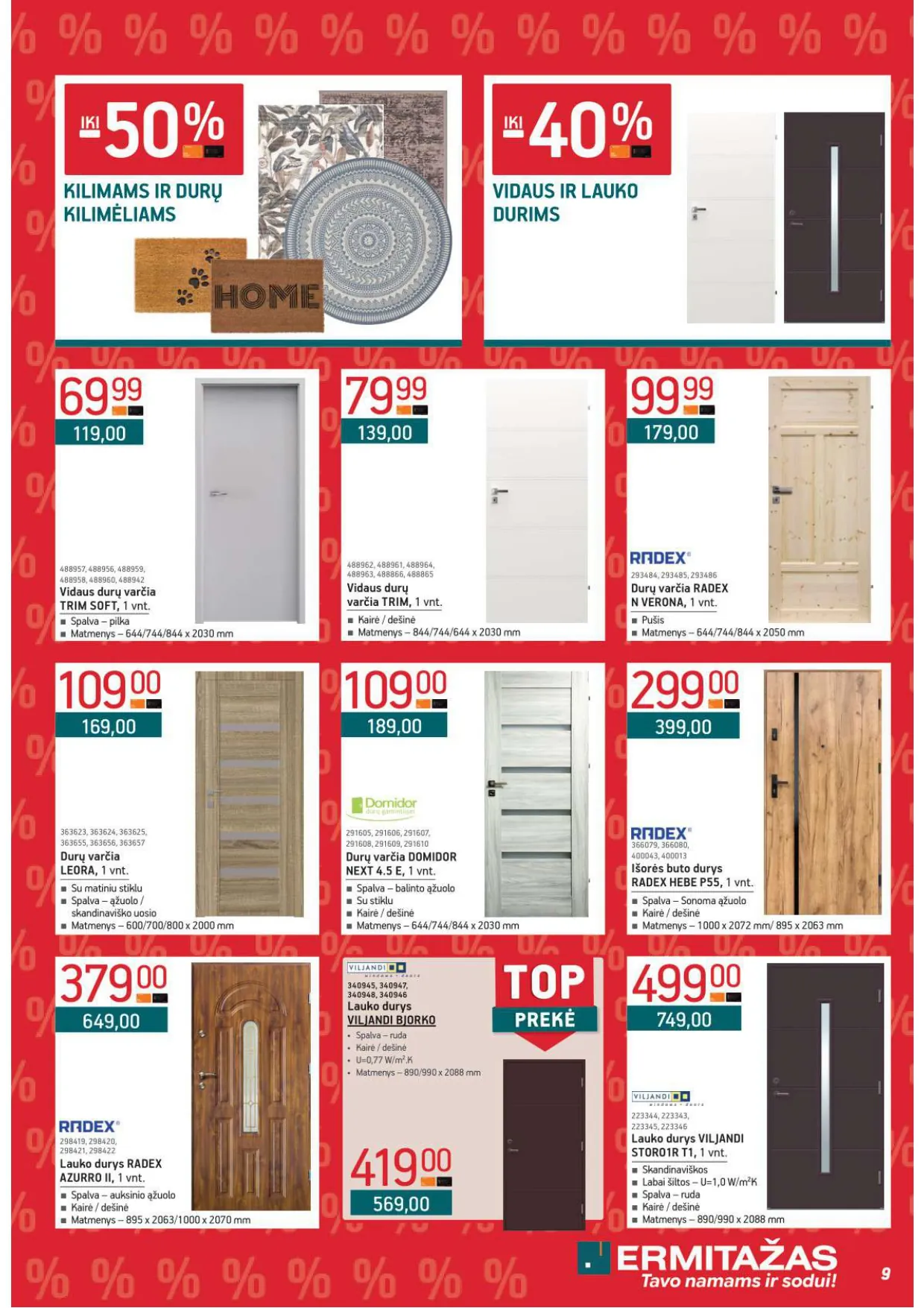 ERMITAŽAS akcijų ir nuolaidų leidinys Nr. 2 nuo 2026.02.02 iki 2026.03.01