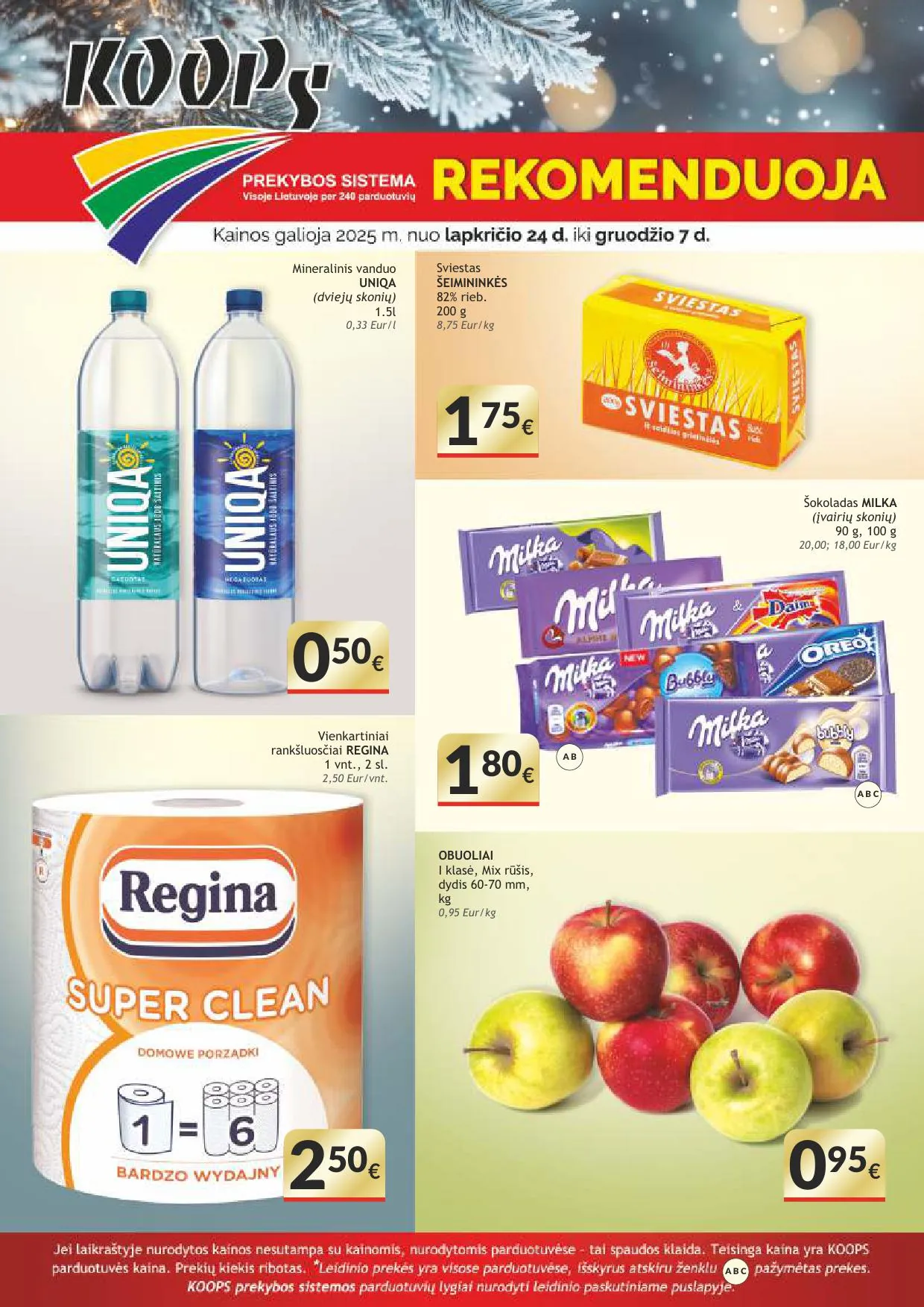 KOOPS akcijų ir nuolaidų leidinys nuo 2025.11.24 iki 2025.12.07 - 1