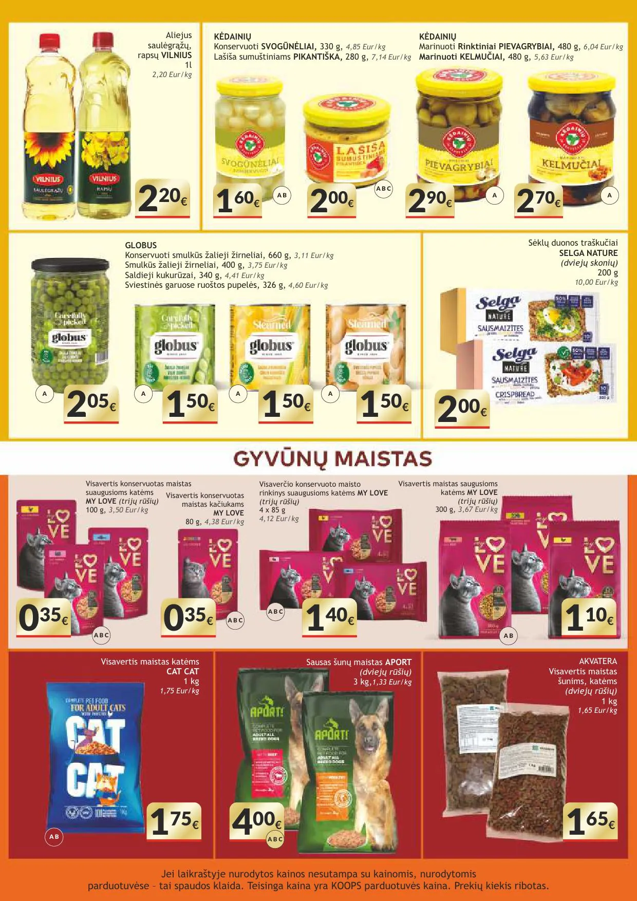 KOOPS akcijų ir nuolaidų leidinys nuo 2025.11.24 iki 2025.12.07 - 13