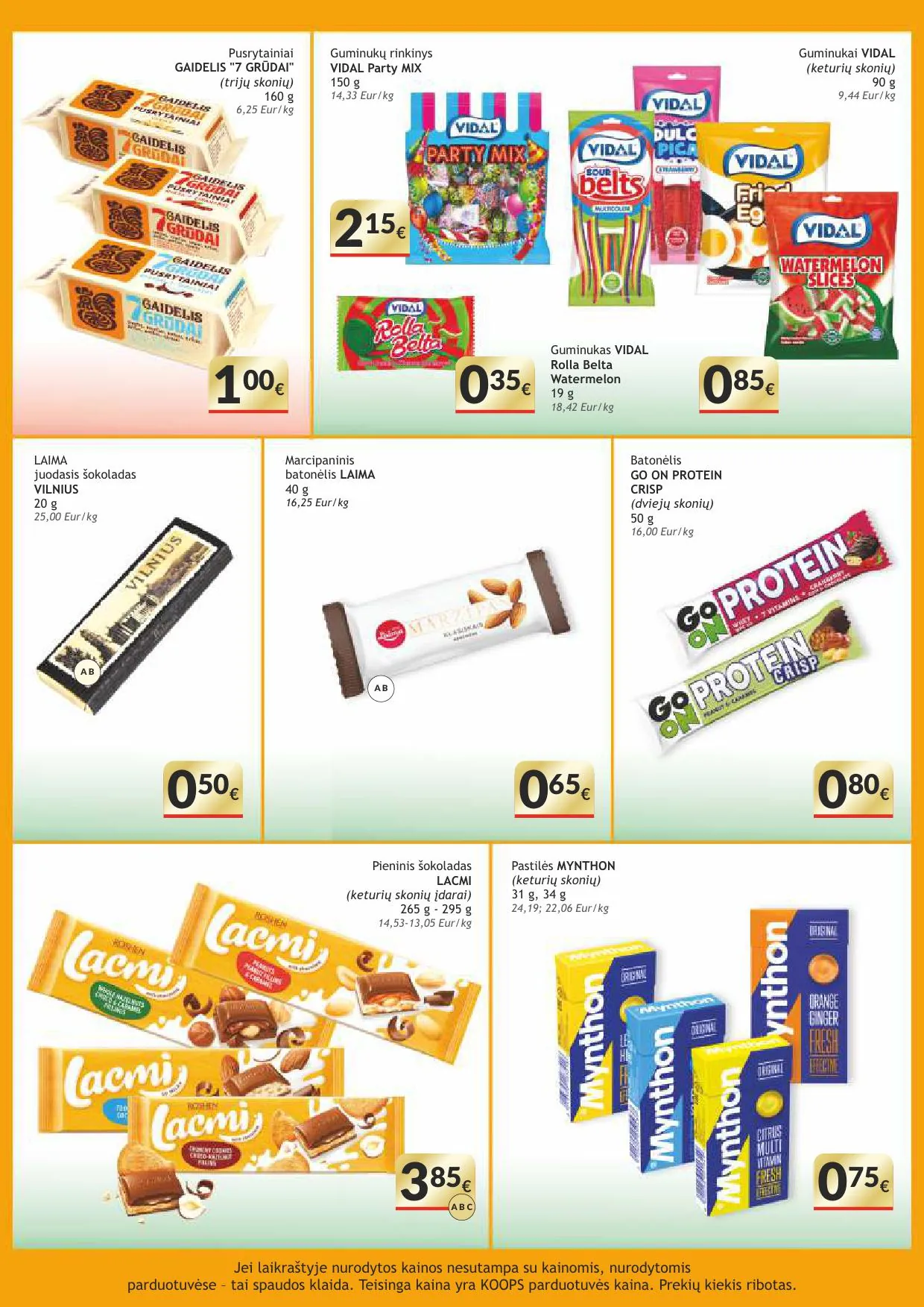 KOOPS akcijų ir nuolaidų leidinys nuo 2025.11.24 iki 2025.12.07 - 7