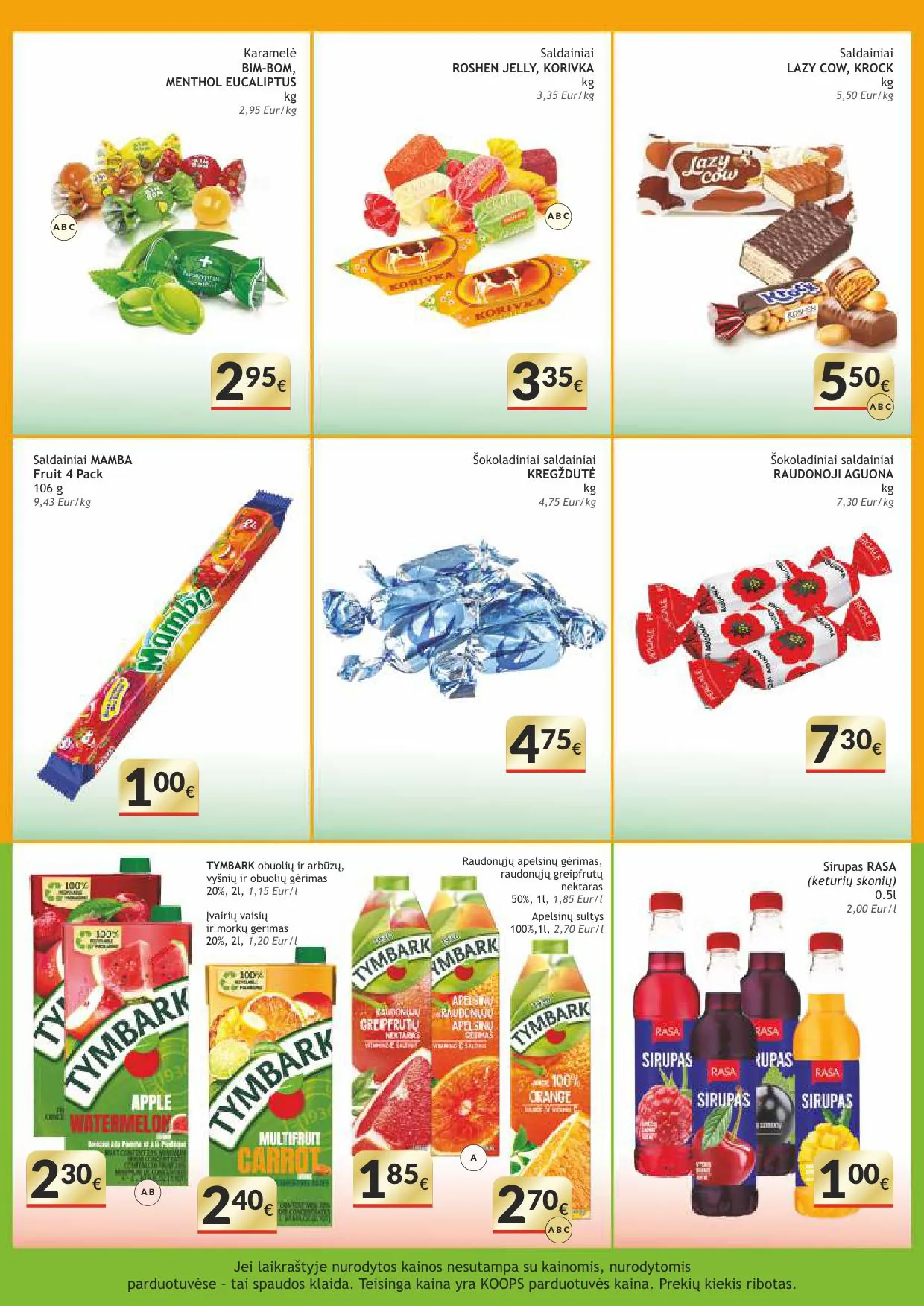 KOOPS akcijų ir nuolaidų leidinys nuo 2025.11.24 iki 2025.12.07 - 8