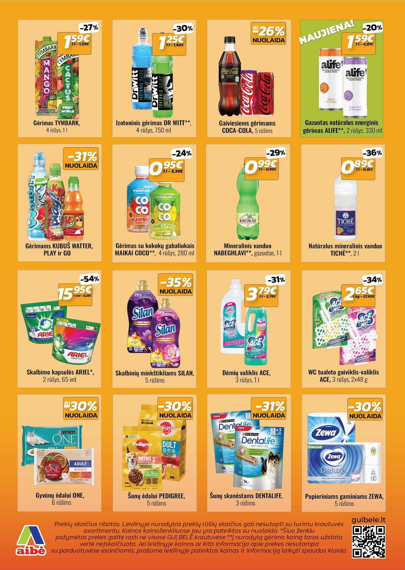 GULBELĖ akcijų ir nuolaidų leidinys Nr. 4 nuo 2026.02.26 iki 2026.03.11 - 4