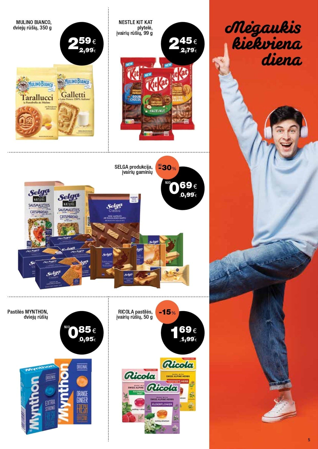 EXPRESS MARKET akcijų ir nuolaidų leidinys nuo 2026.02.15 iki 2026.03.07 - 5