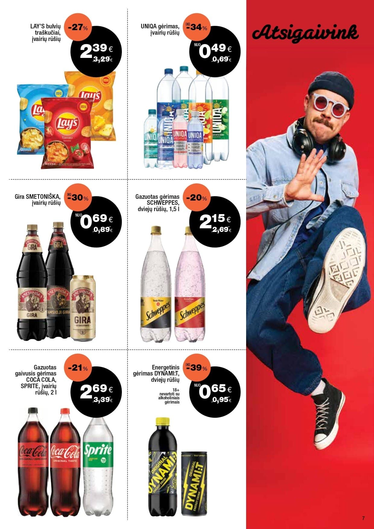 EXPRESS MARKET akcijų ir nuolaidų leidinys nuo 2026.02.15 iki 2026.03.07 - 7