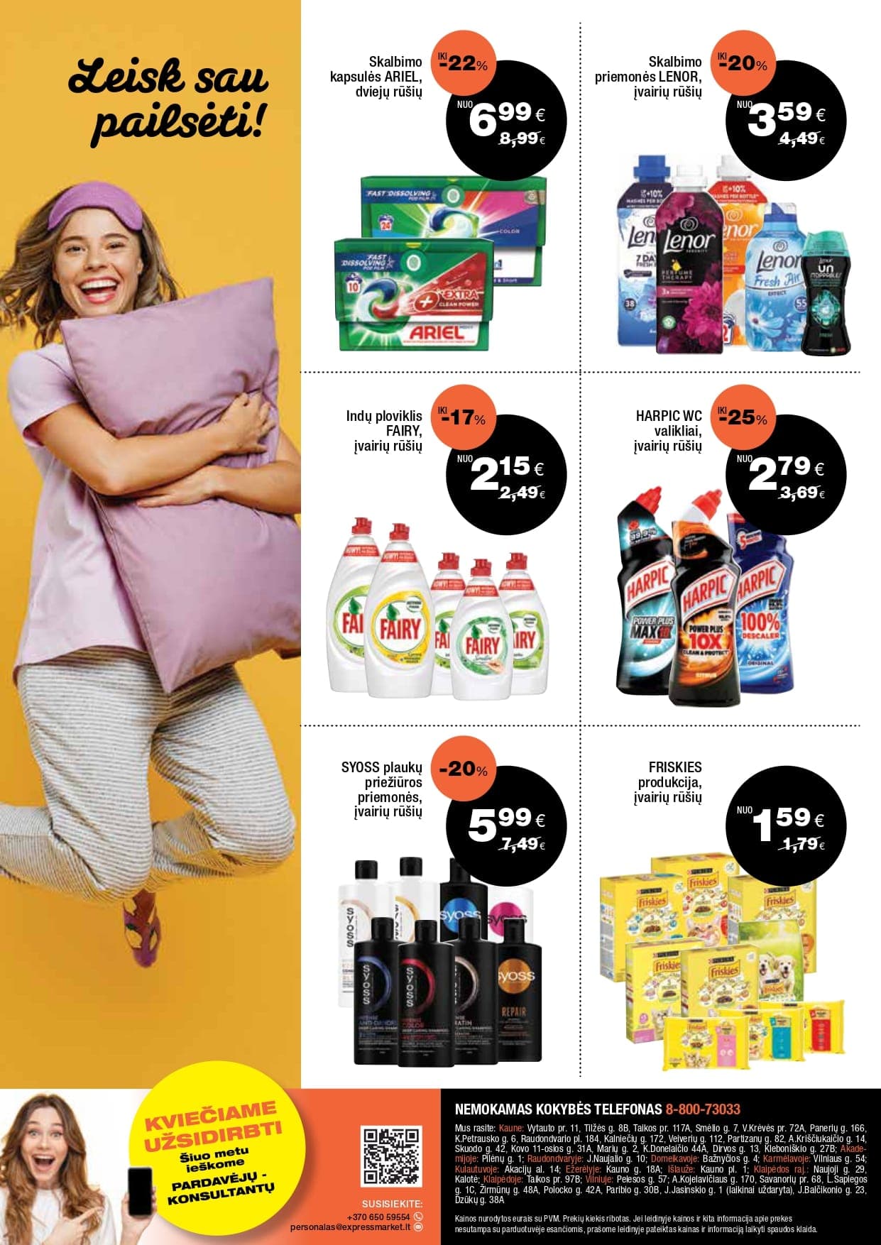 EXPRESS MARKET akcijų ir nuolaidų leidinys nuo 2026.02.15 iki 2026.03.07 - 8