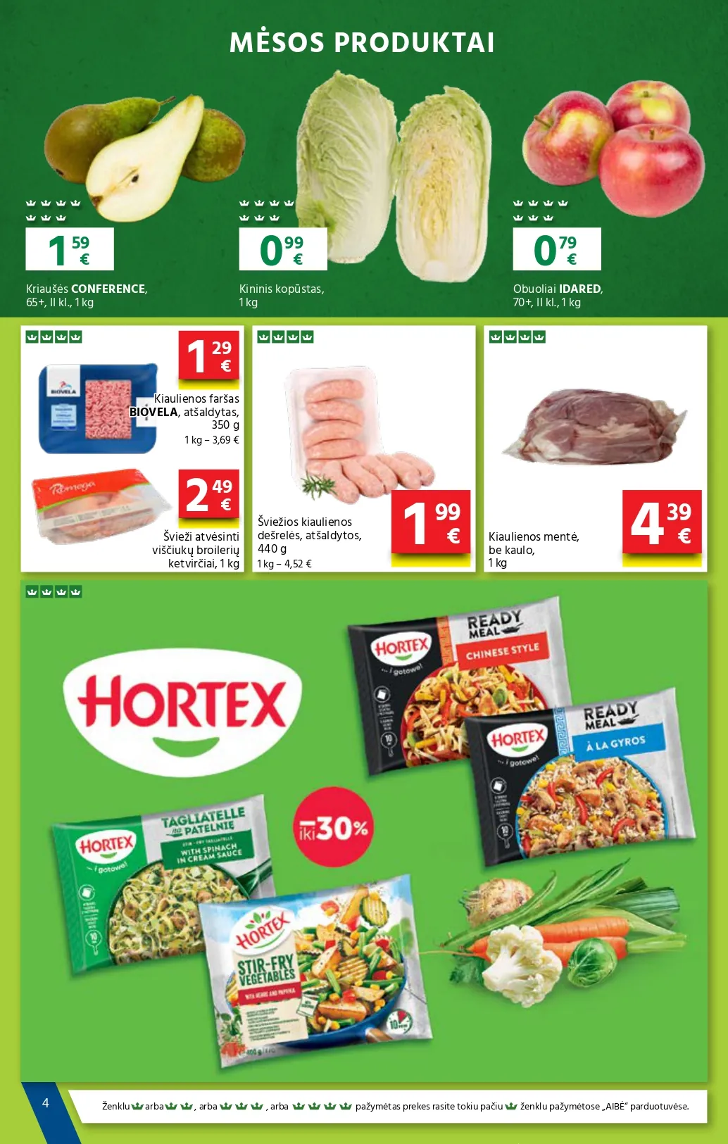 AIBĖ akcijų ir nuolaidų leidinys Nr. 1 nuo 2026.01.08 iki 2026.01.20 - 4