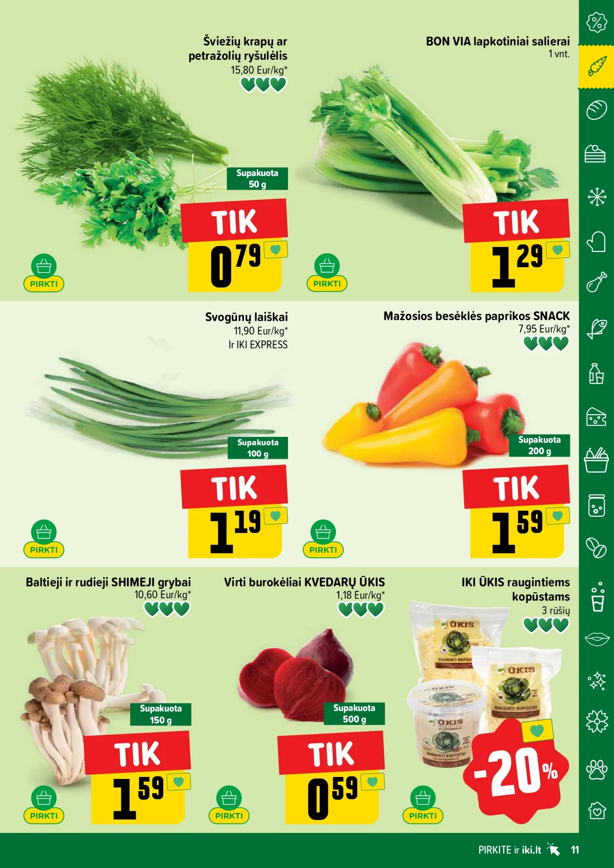 IKI akcijų ir nuolaidų leidinys Nr. 3 nuo 2026.01.12 iki 2026.01.18 - 11