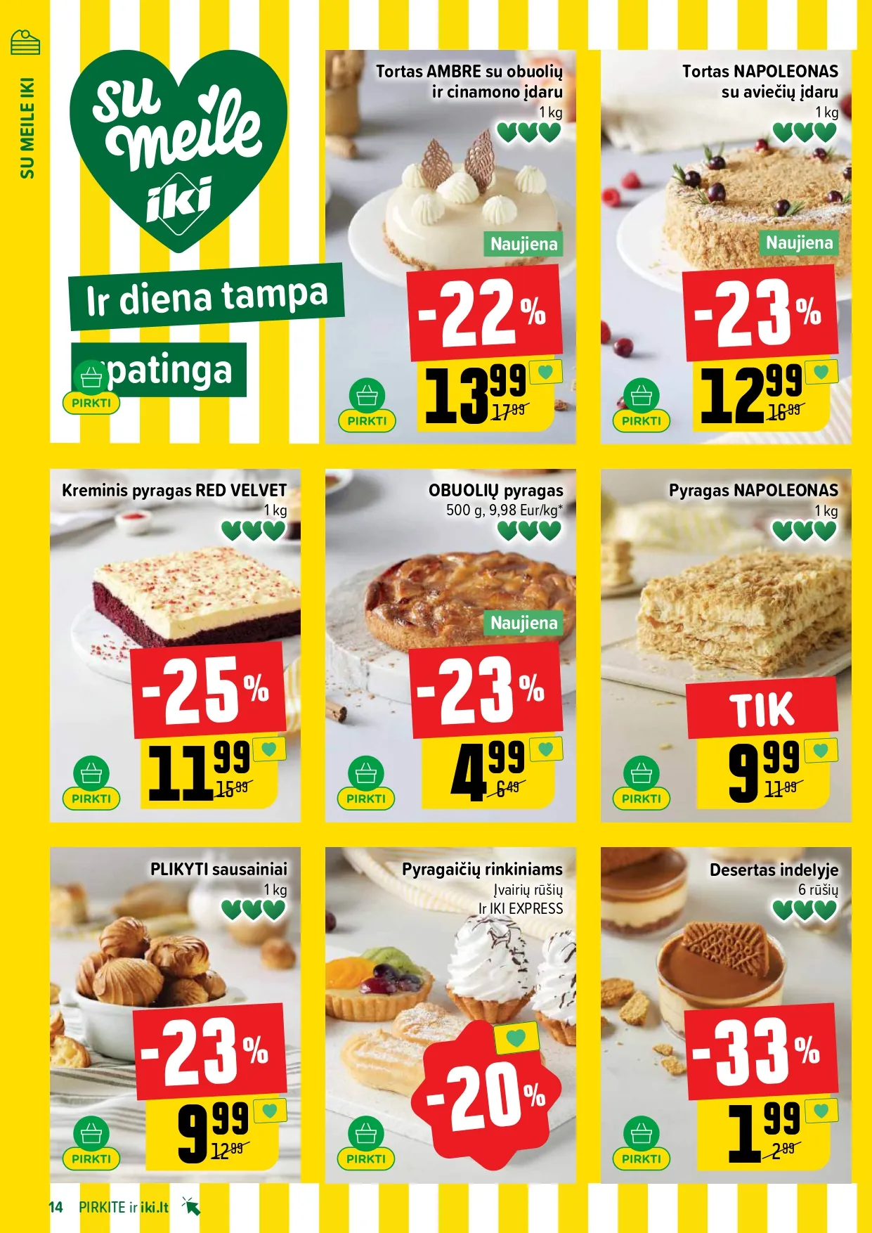 IKI akcijų ir nuolaidų leidinys Nr. 3 nuo 2026.01.12 iki 2026.01.18 - 14