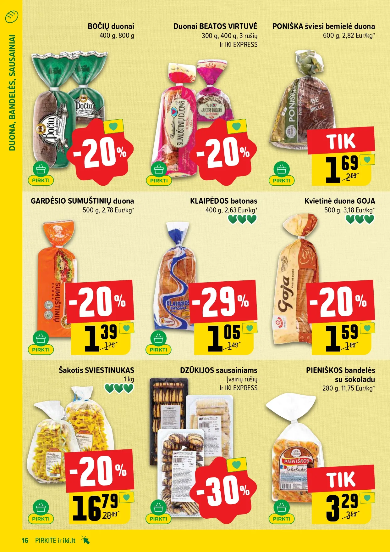 IKI akcijų ir nuolaidų leidinys Nr. 3 nuo 2026.01.12 iki 2026.01.18 - 16