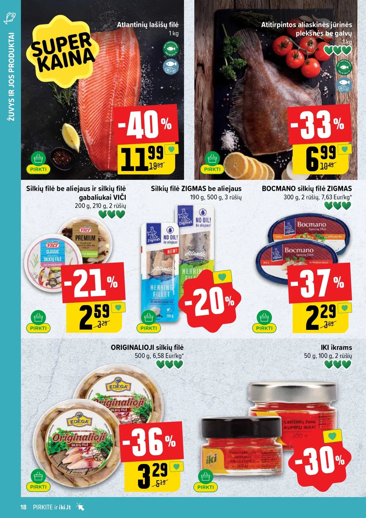 IKI akcijų ir nuolaidų leidinys Nr. 3 nuo 2026.01.12 iki 2026.01.18 - 18