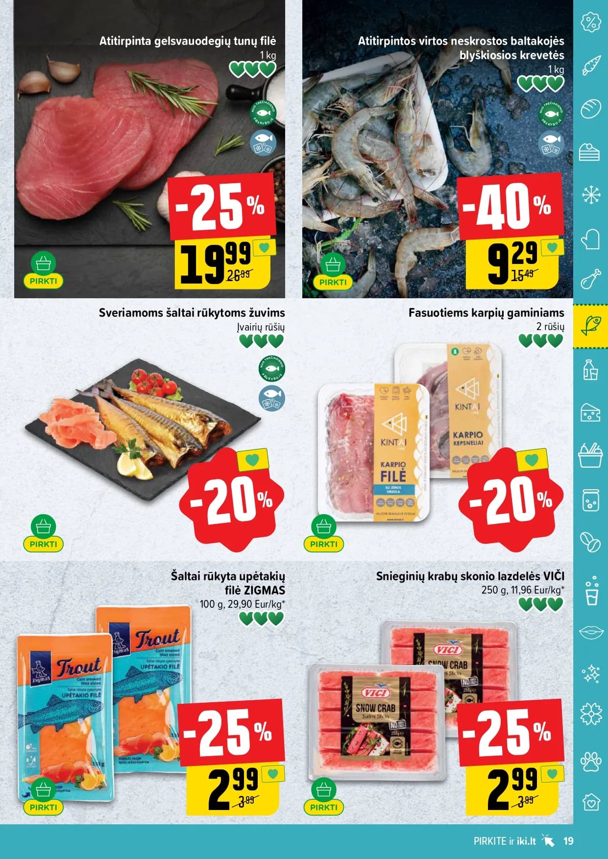 IKI akcijų ir nuolaidų leidinys Nr. 3 nuo 2026.01.12 iki 2026.01.18 - 19