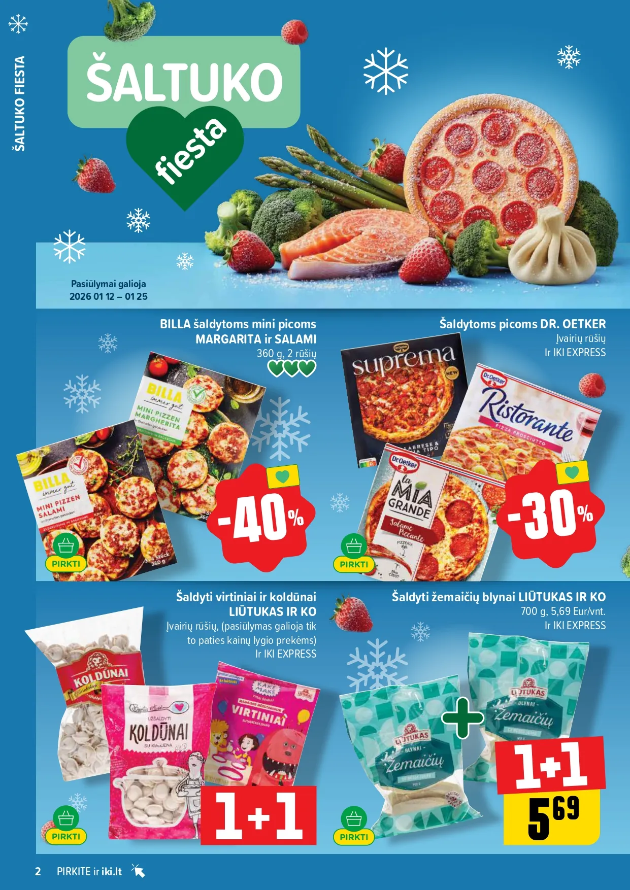 IKI akcijų ir nuolaidų leidinys Nr. 3 nuo 2026.01.12 iki 2026.01.18 - 2