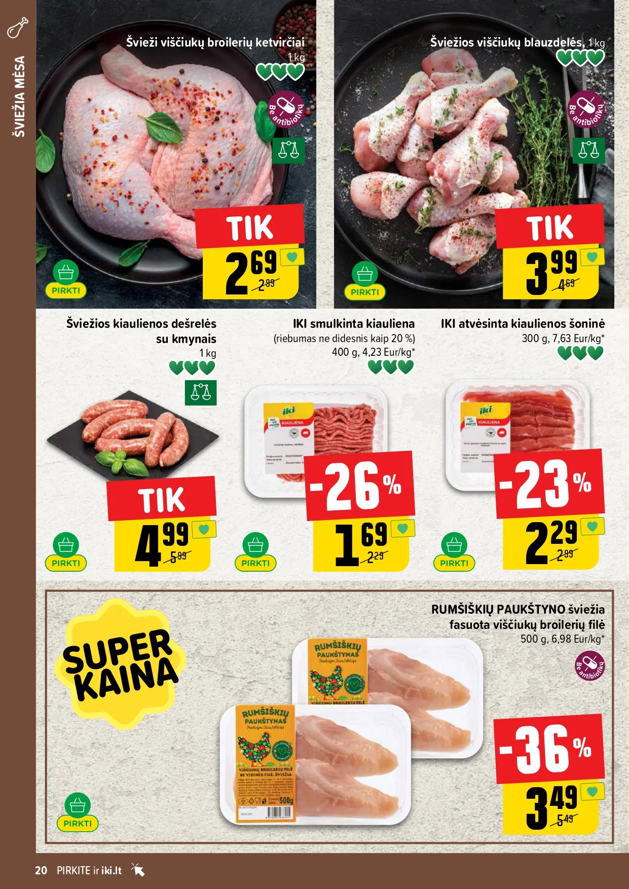 IKI akcijų ir nuolaidų leidinys Nr. 3 nuo 2026.01.12 iki 2026.01.18 - 20