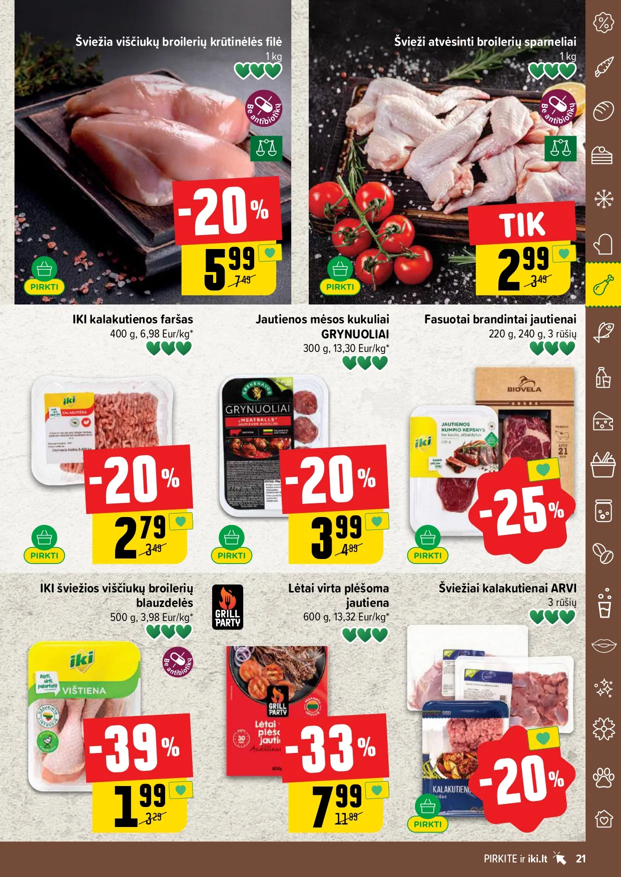 IKI akcijų ir nuolaidų leidinys Nr. 3 nuo 2026.01.12 iki 2026.01.18 - 21