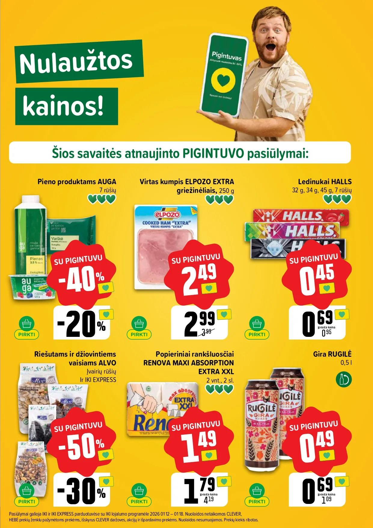 IKI akcijų ir nuolaidų leidinys Nr. 3 nuo 2026.01.12 iki 2026.01.18 - 29