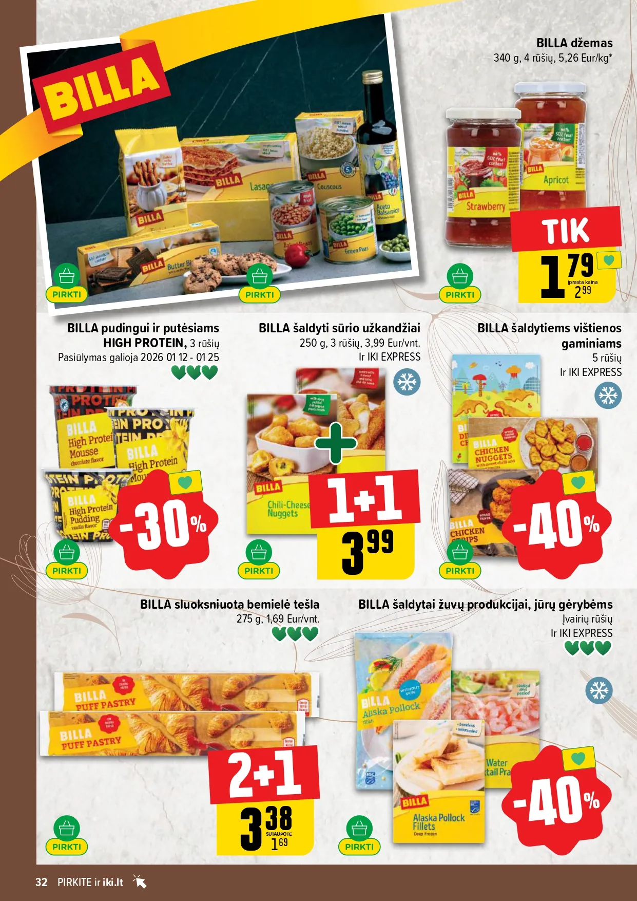 IKI akcijų ir nuolaidų leidinys Nr. 3 nuo 2026.01.12 iki 2026.01.18 - 32