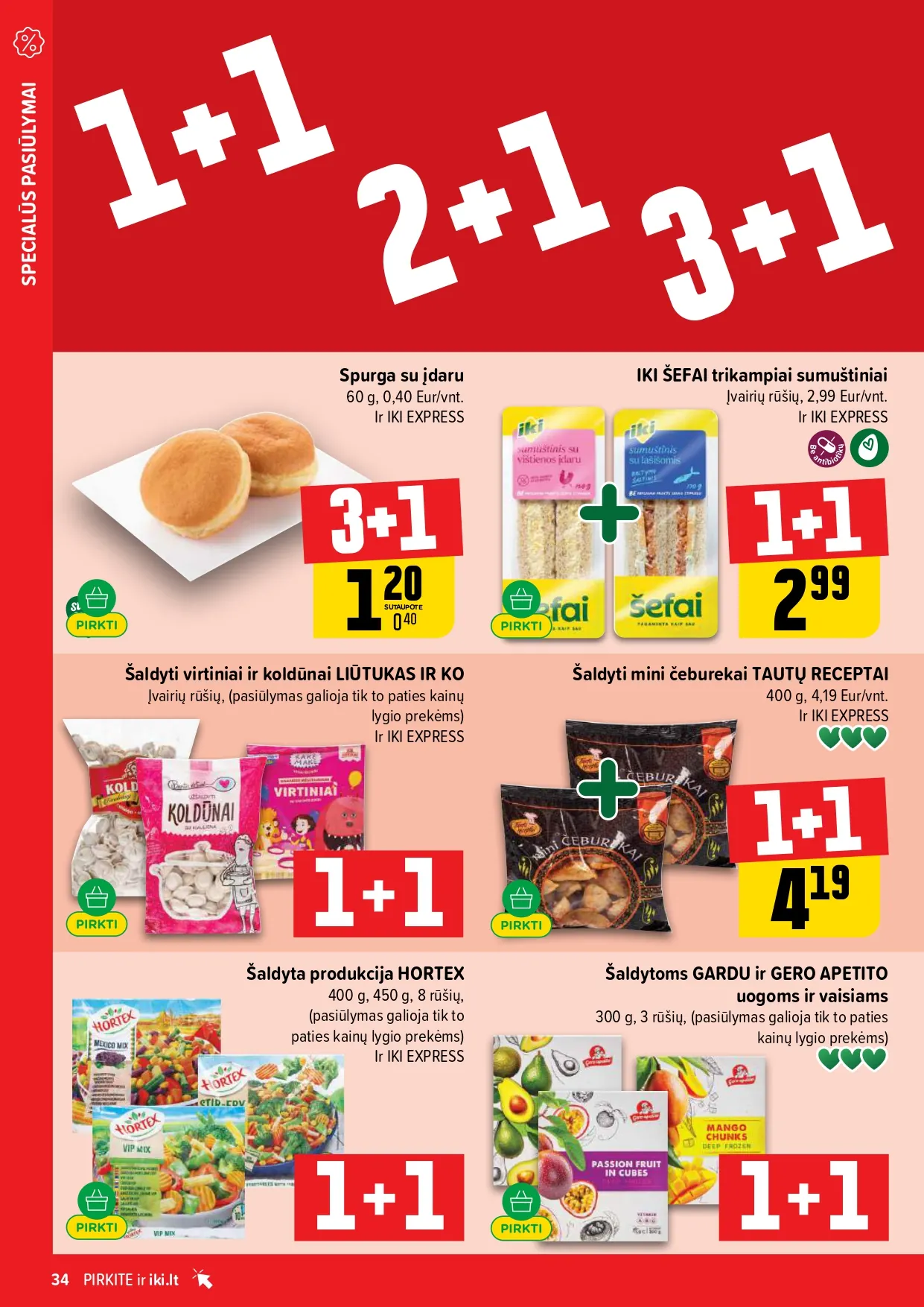 IKI akcijų ir nuolaidų leidinys Nr. 3 nuo 2026.01.12 iki 2026.01.18 - 34