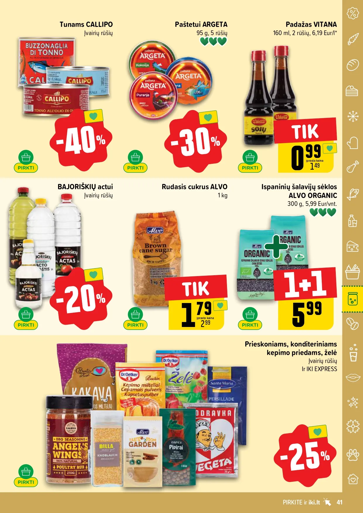 IKI akcijų ir nuolaidų leidinys Nr. 3 nuo 2026.01.12 iki 2026.01.18 - 41