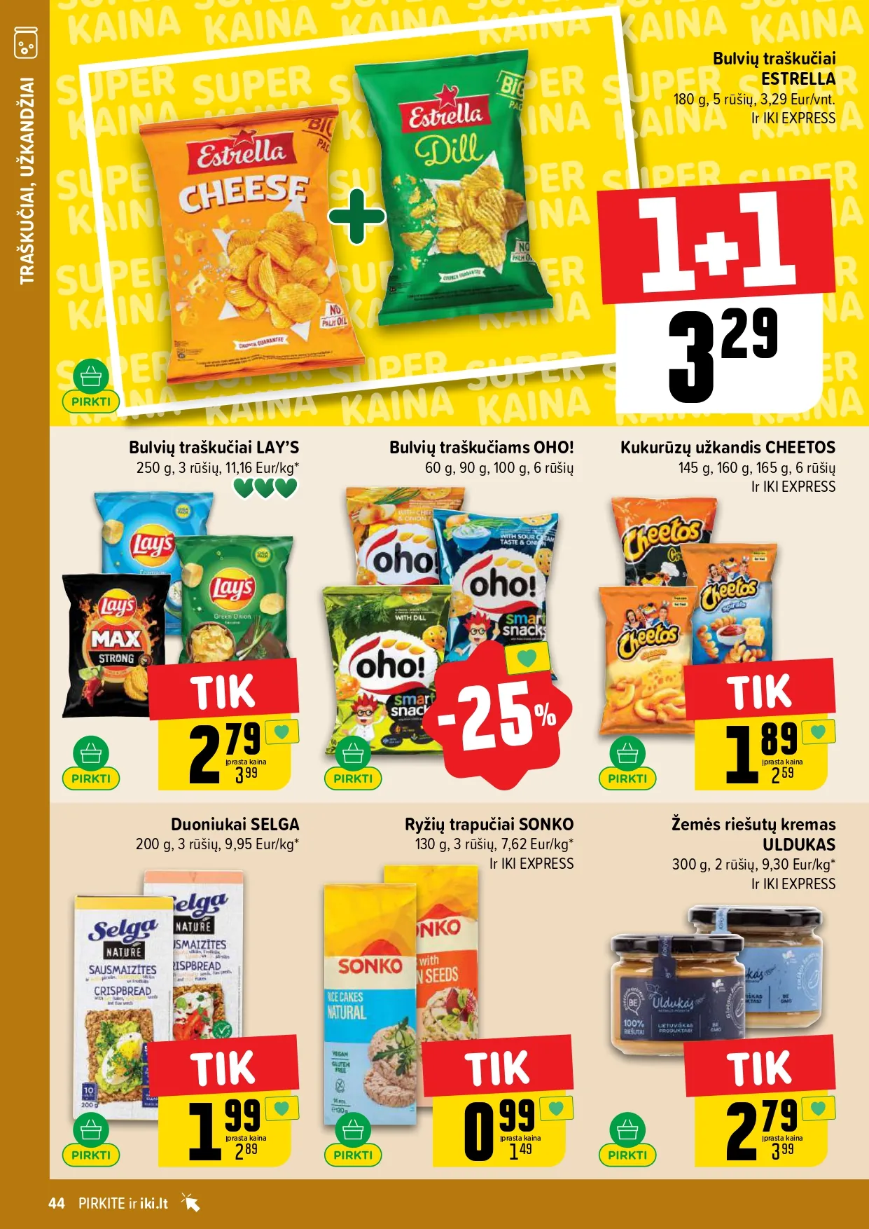 IKI akcijų ir nuolaidų leidinys Nr. 3 nuo 2026.01.12 iki 2026.01.18 - 44