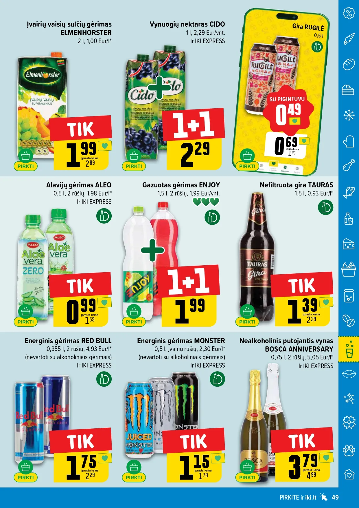 IKI akcijų ir nuolaidų leidinys Nr. 3 nuo 2026.01.12 iki 2026.01.18 - 49