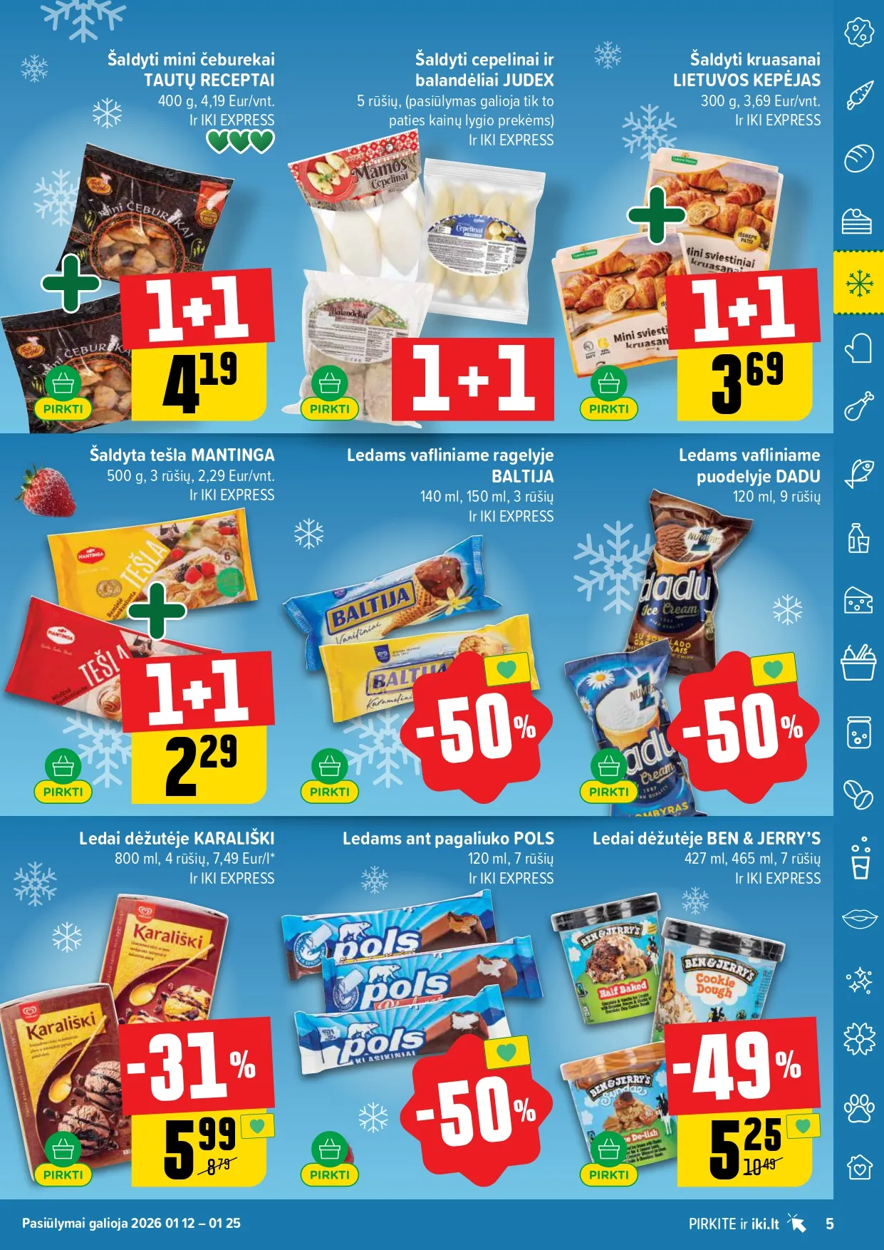 IKI akcijų ir nuolaidų leidinys Nr. 3 nuo 2026.01.12 iki 2026.01.18 - 5