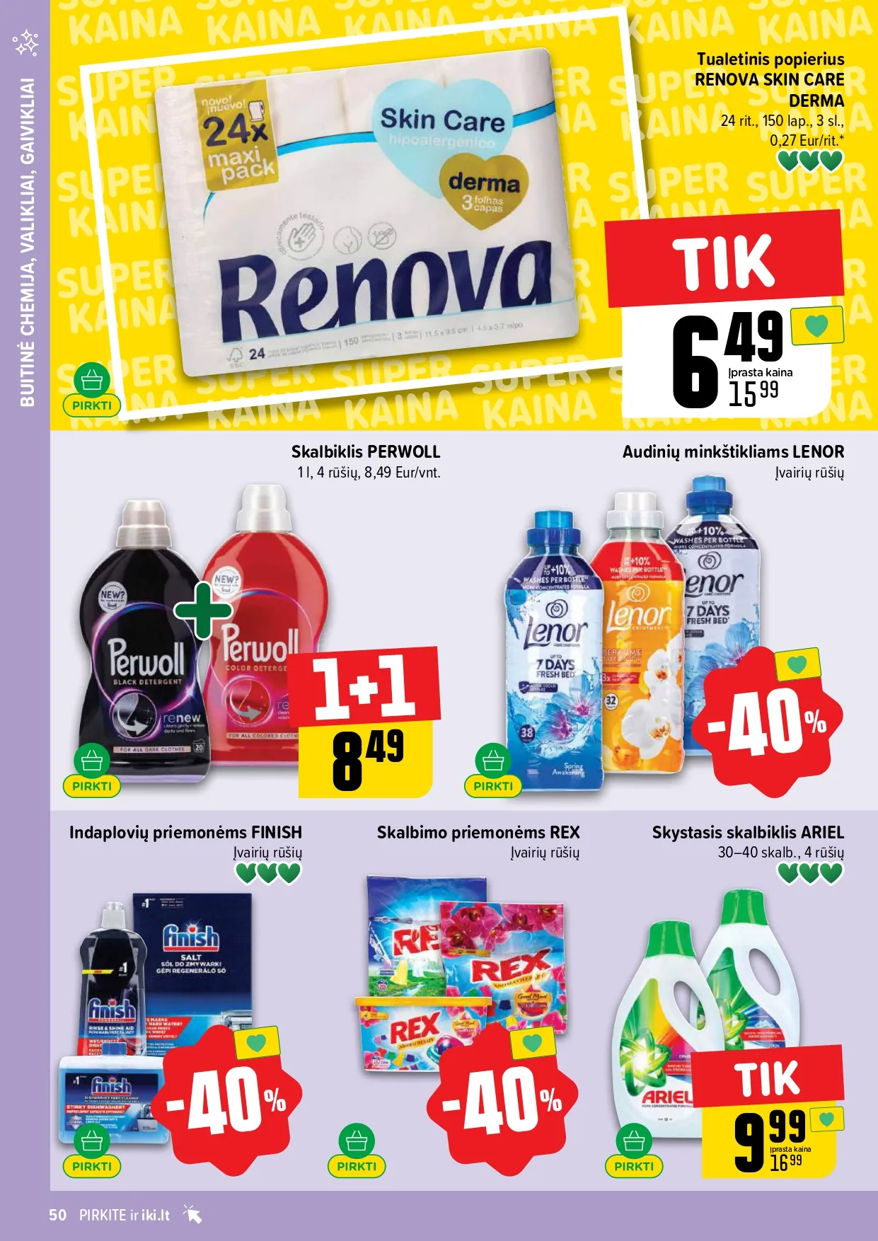 IKI akcijų ir nuolaidų leidinys Nr. 3 nuo 2026.01.12 iki 2026.01.18 - 50