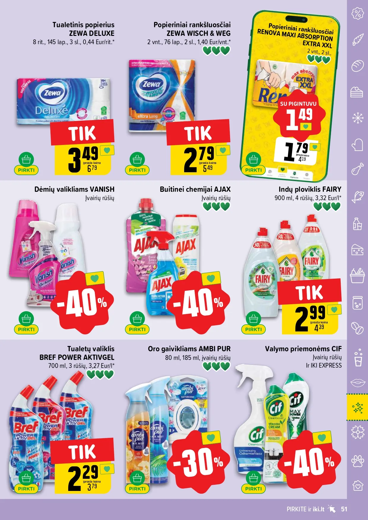 IKI akcijų ir nuolaidų leidinys Nr. 3 nuo 2026.01.12 iki 2026.01.18 - 51